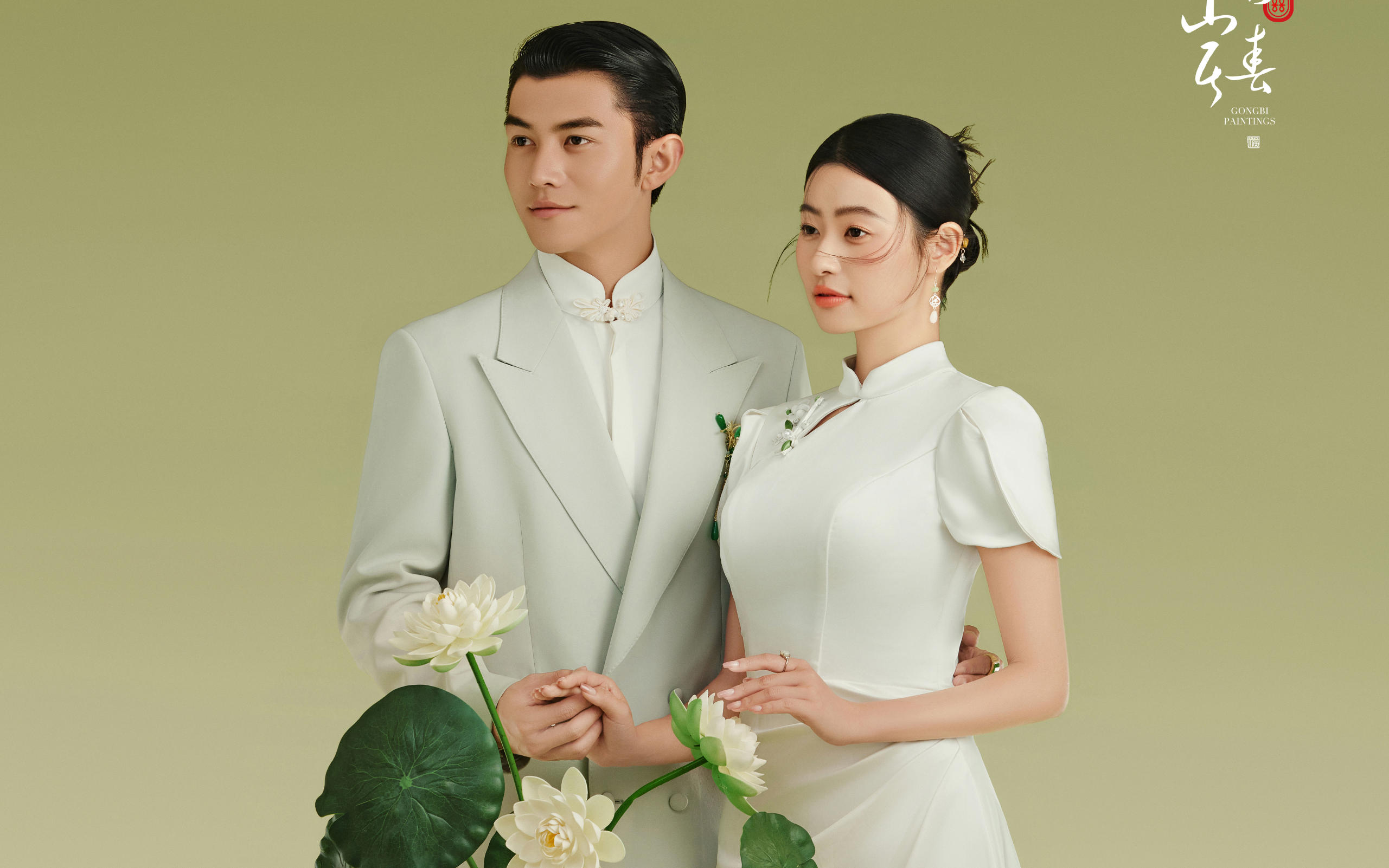 屬于中國(guó)女孩的旗袍婚紗照美的讓人心動(dòng)