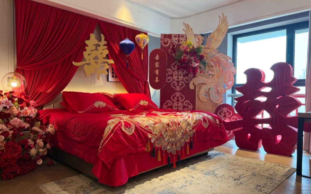 新中式婚房布置