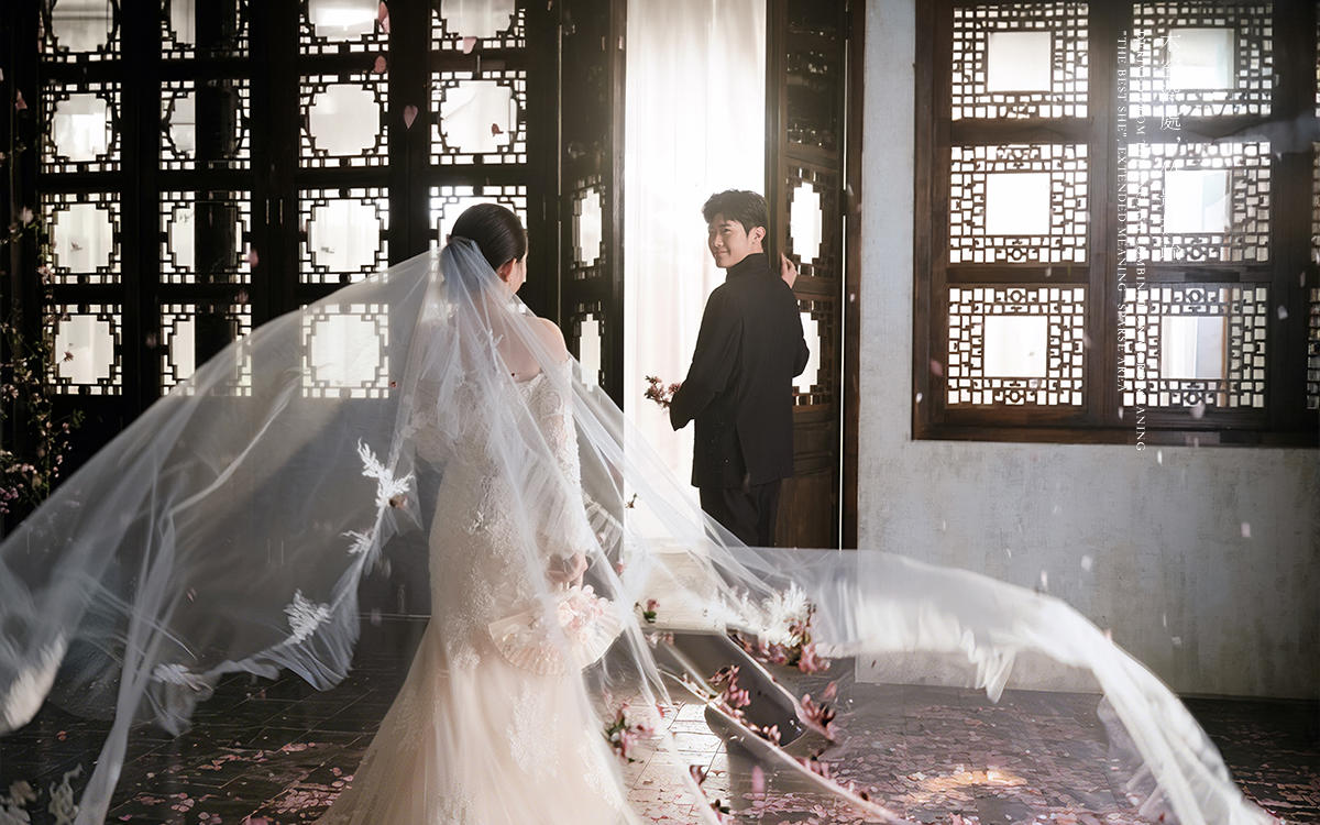 被这组新中式园林硬控住～宿命感真的封神了