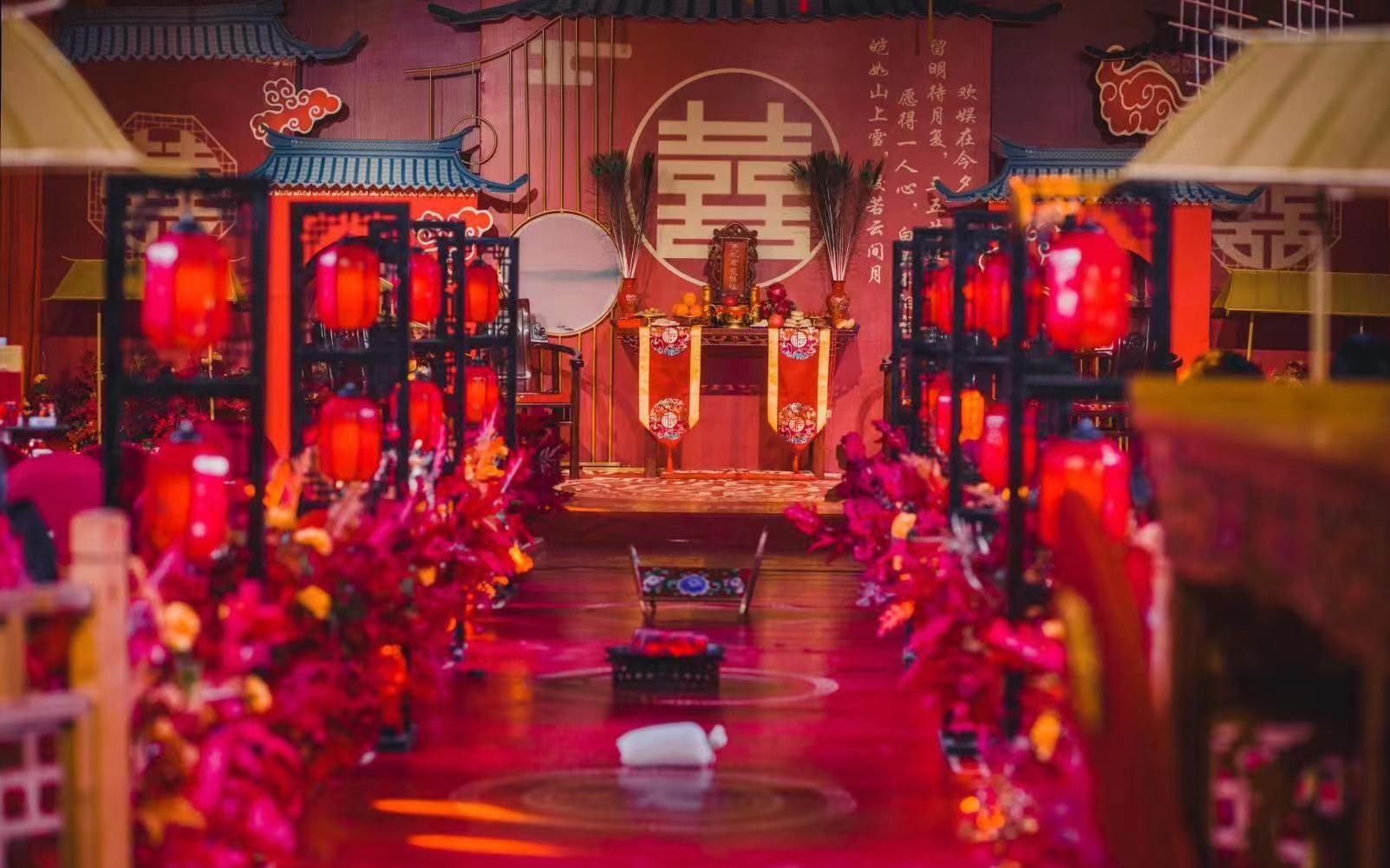 經典中式婚禮紅色浪漫婚禮