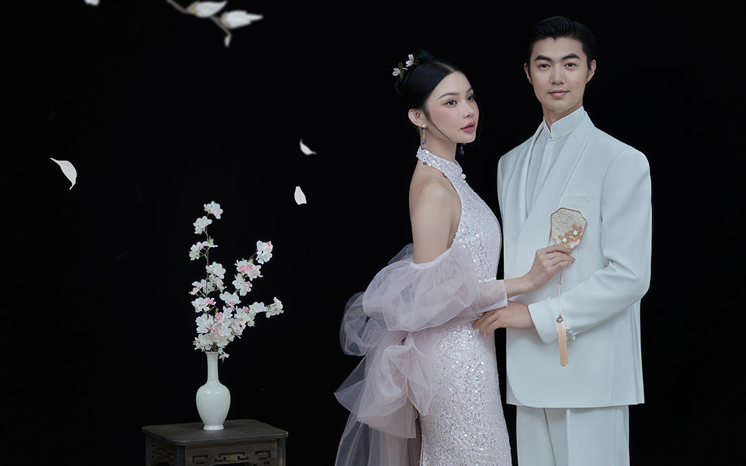 好看不腻的新中式婚纱照,惊艳中国风！