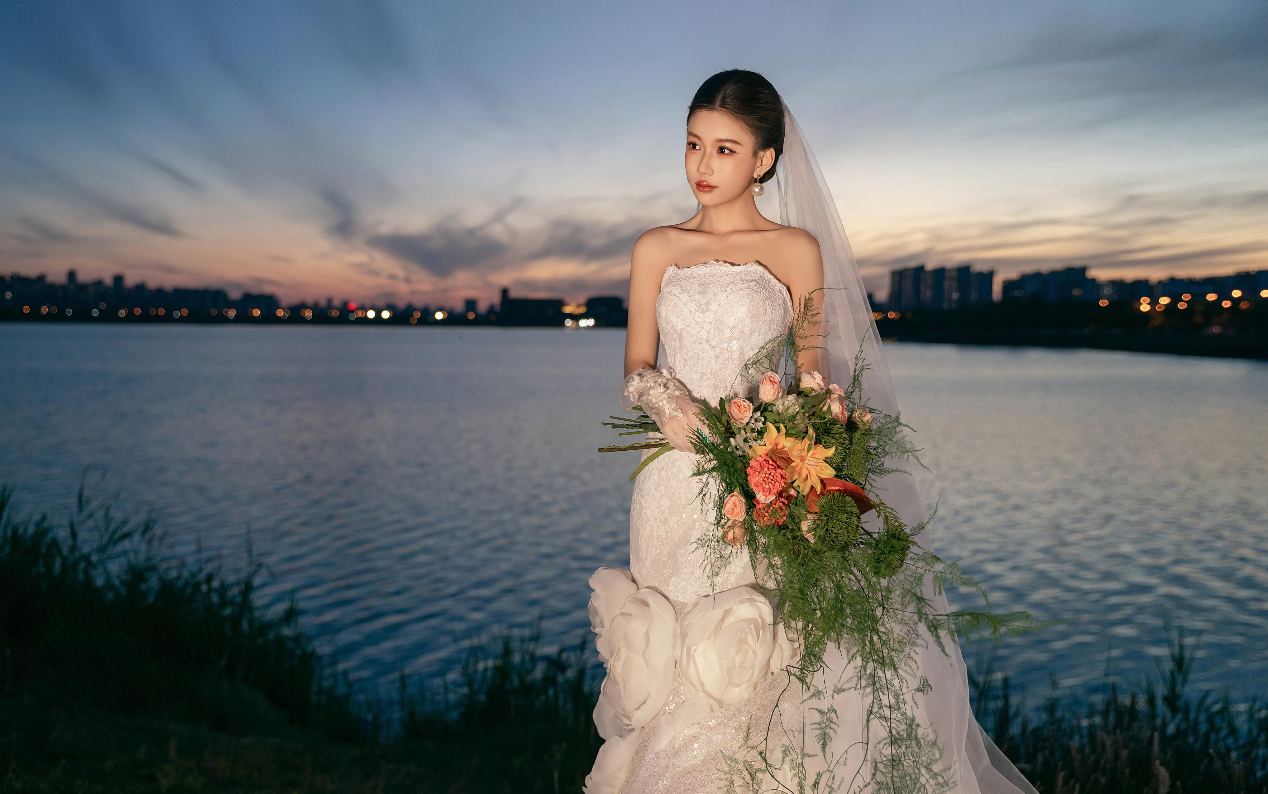 夜景婚纱照📸把电影里的浪漫🌟搬进现实
