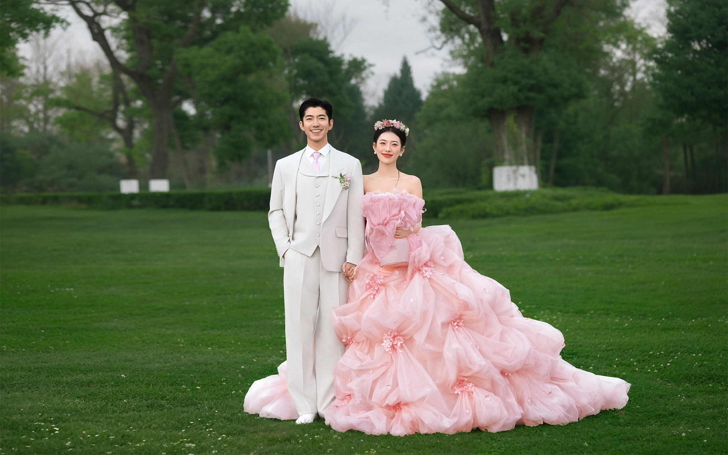 美到想私藏??公主風(fēng)森系婚紗照太戳我了 –