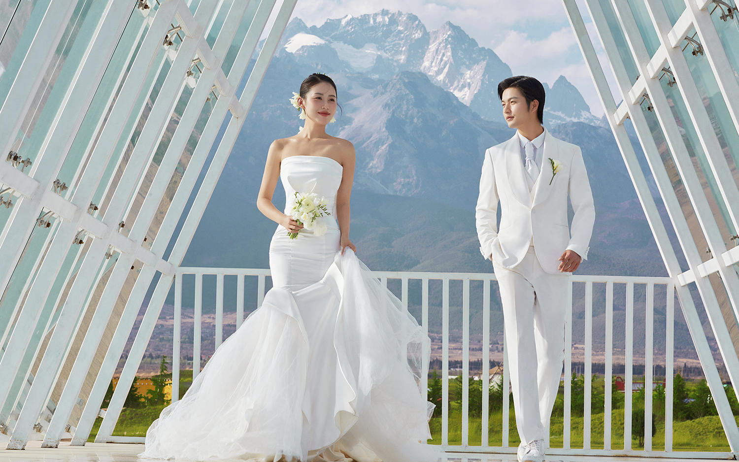 ??在離天空最近的地方，拍了一生難忘的婚