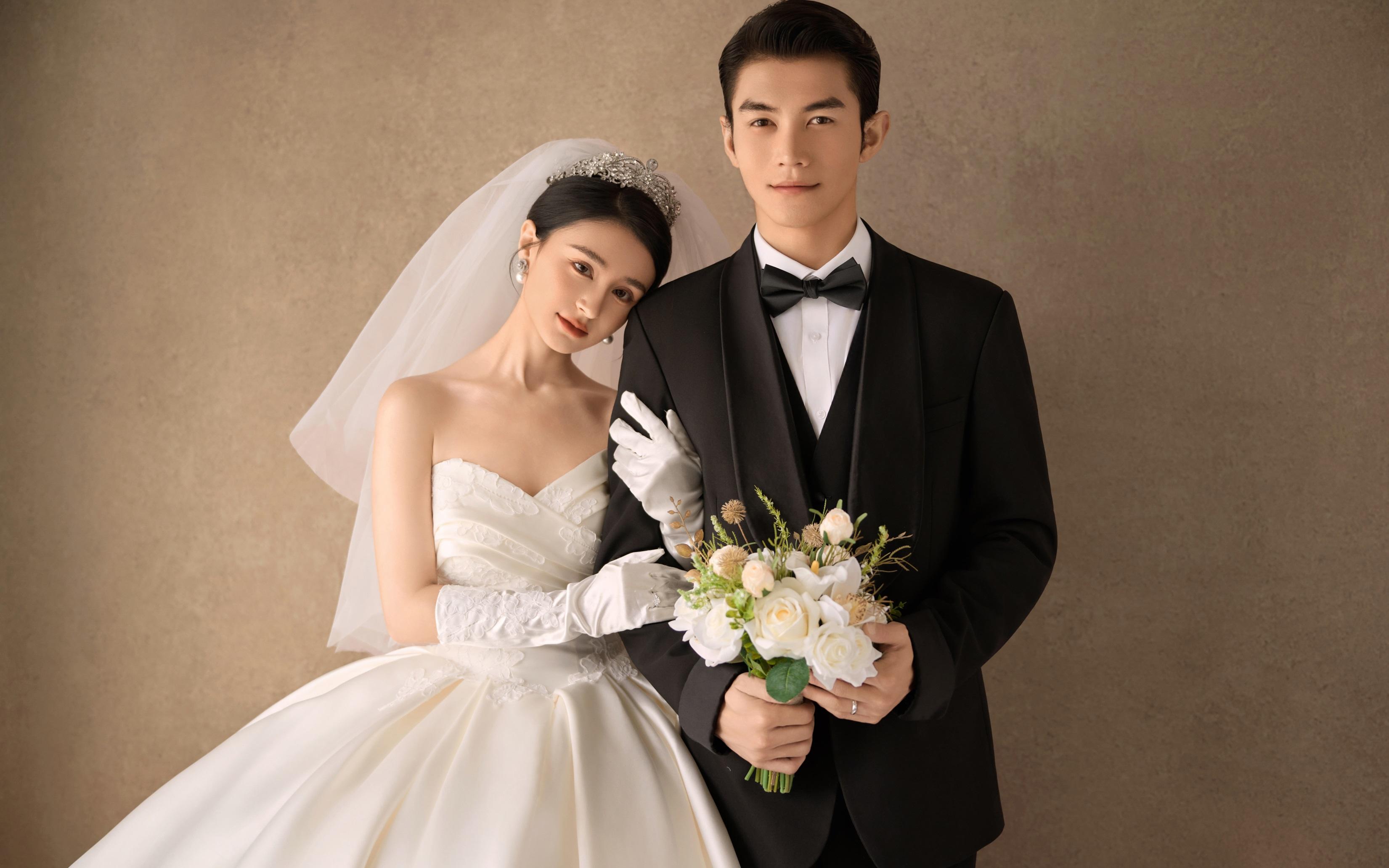 绅士新郎♥很帅很好看的法式画意婚纱照