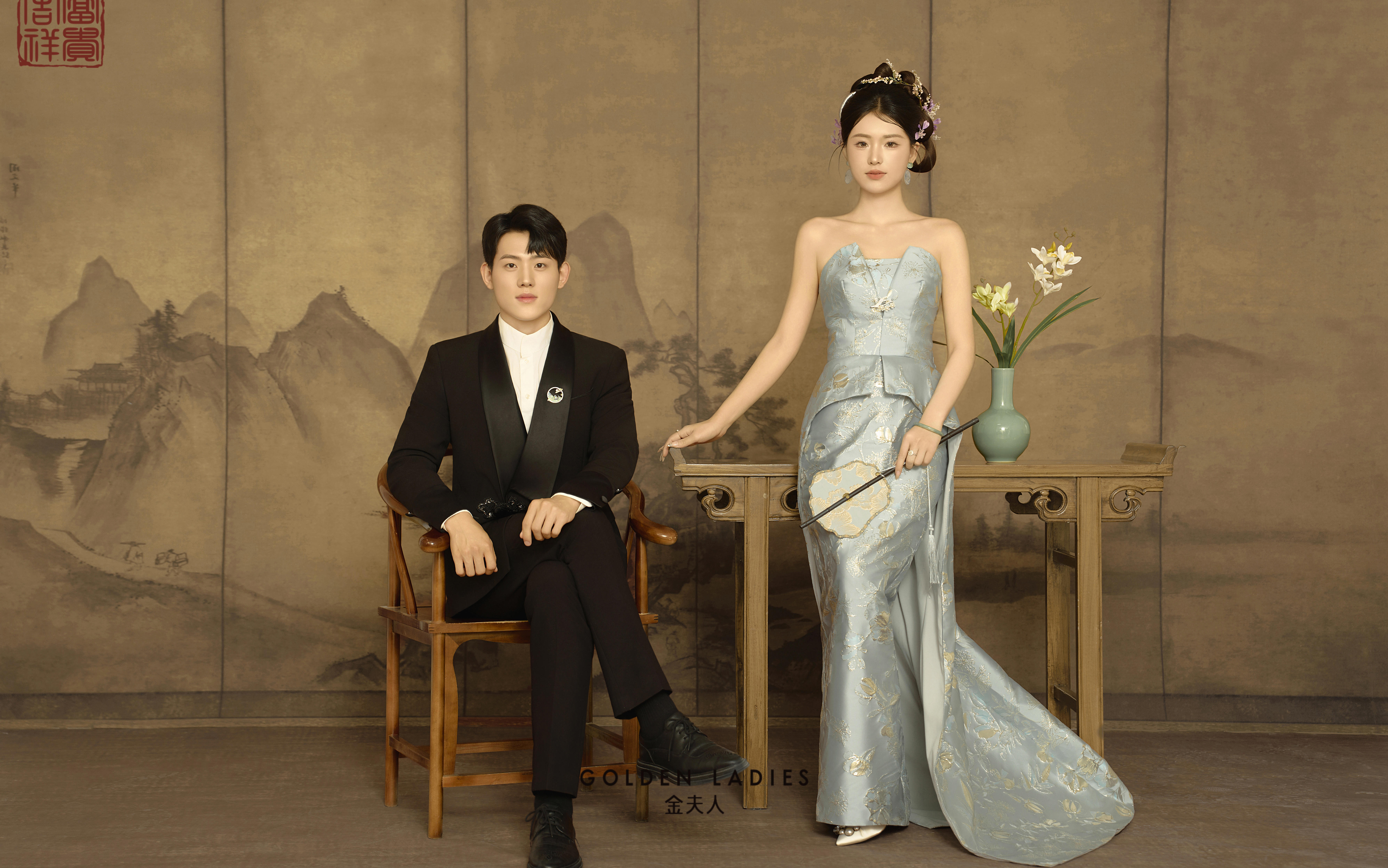 【金夫人】——高階審美的新中式婚紗照