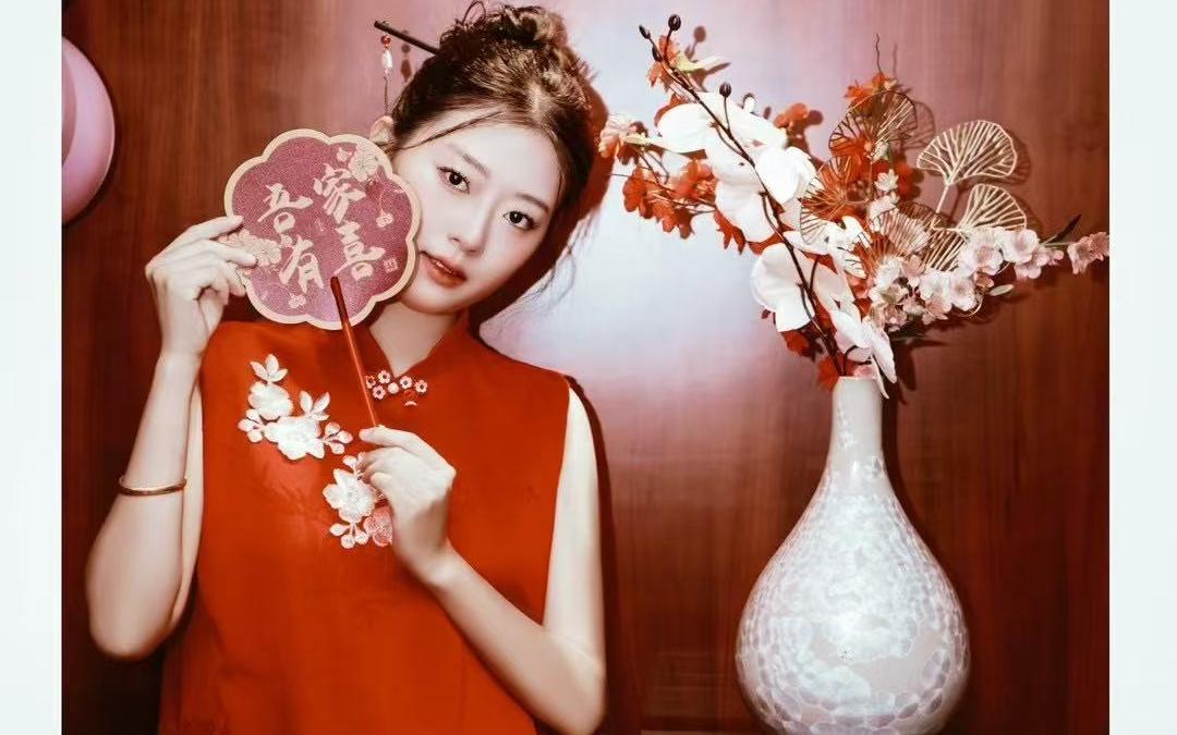 A~LM 婚禮中式晨袍