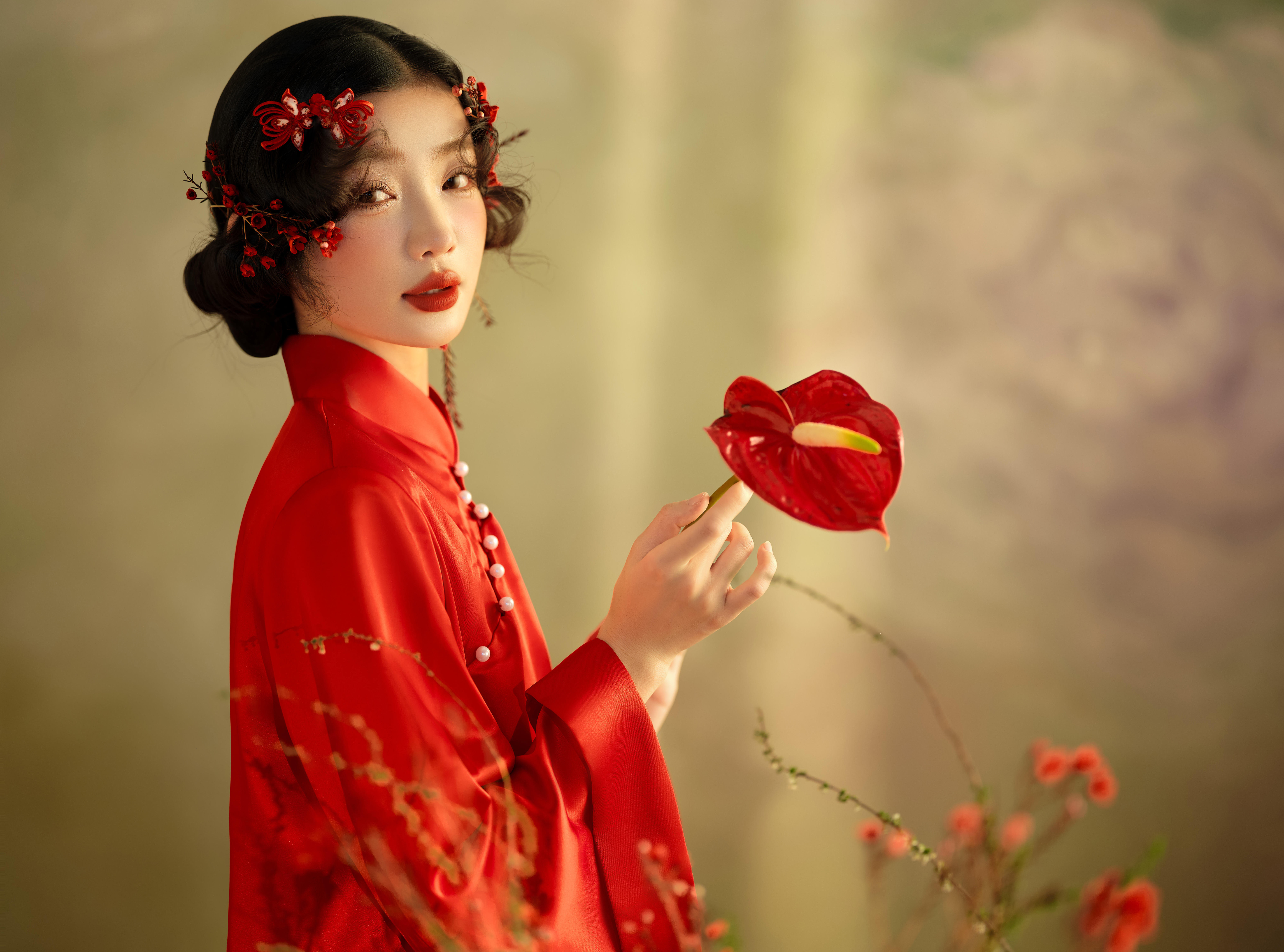 中式旗袍婚纱照❤一眼惊艳的旗袍浪漫