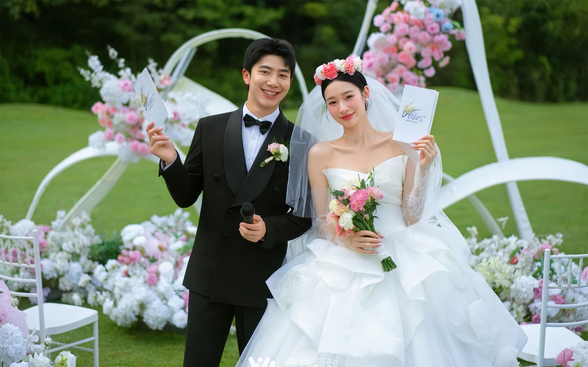年輕人專屬草坪婚禮儀式感，氧氣感拉滿??