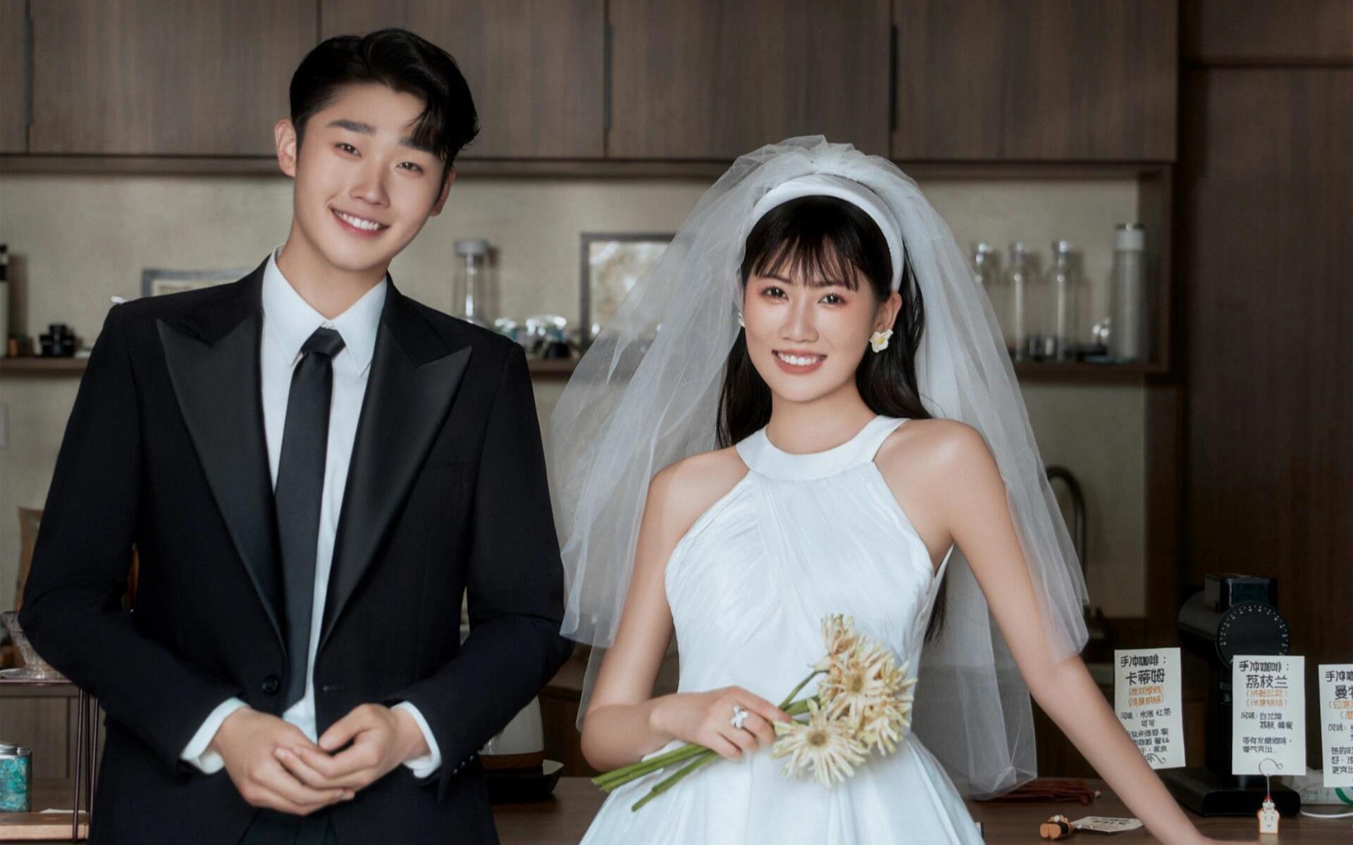 真不是劇照！選了好久的ins風婚紗照