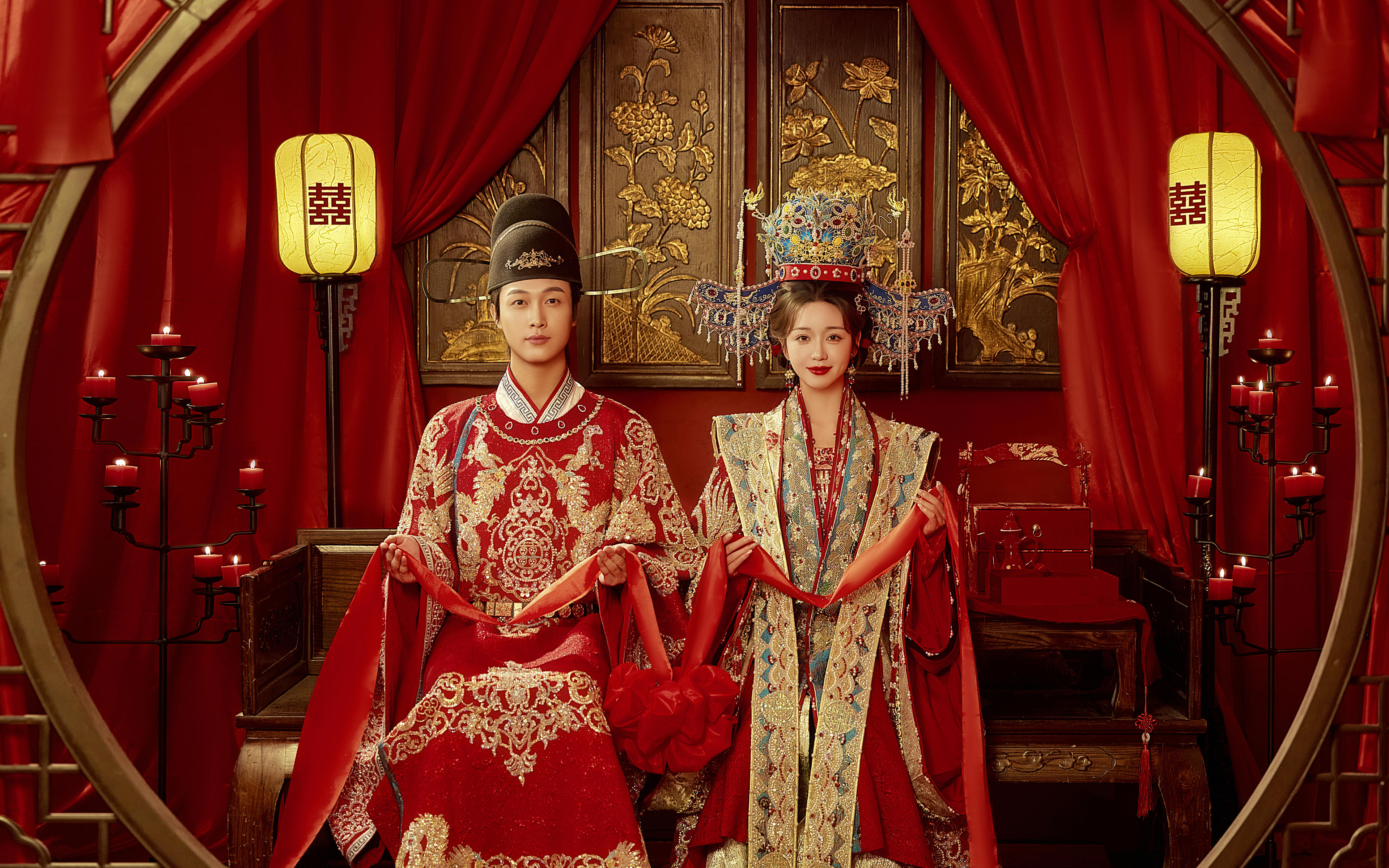 美美的汉服婚纱照