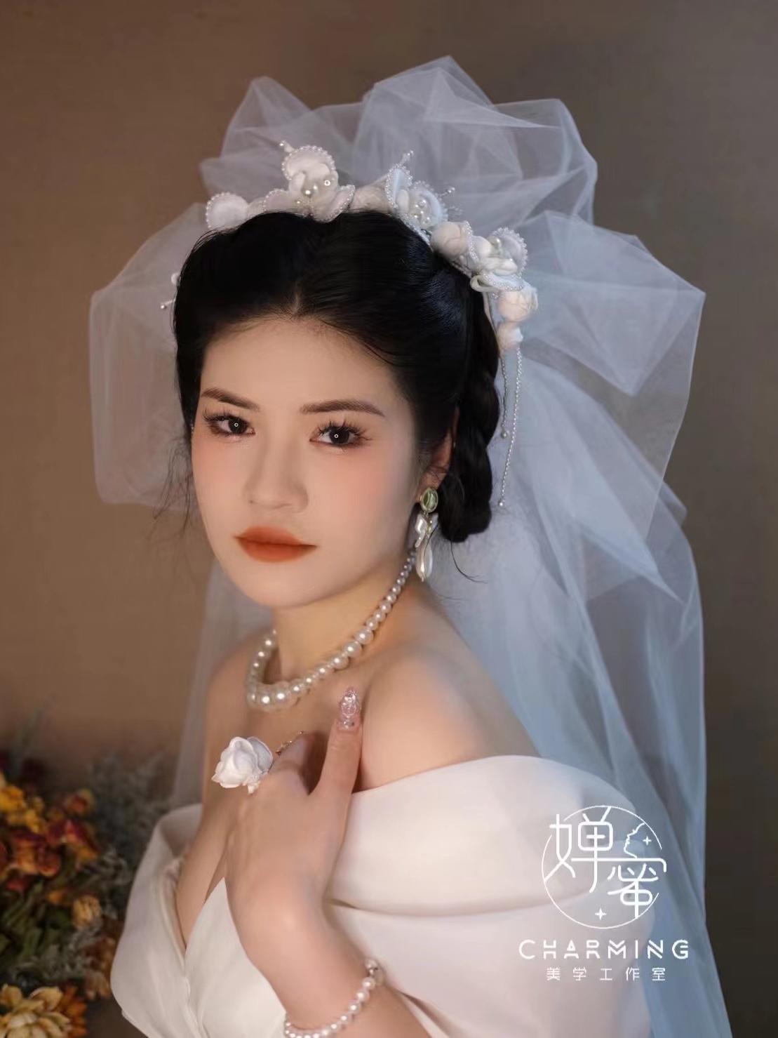 婵蜜·西式主纱
