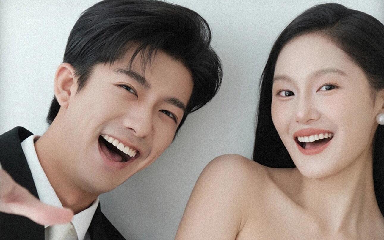 松弛又漂亮的韩式婚纱照 真的戳到我的心巴上了～ 