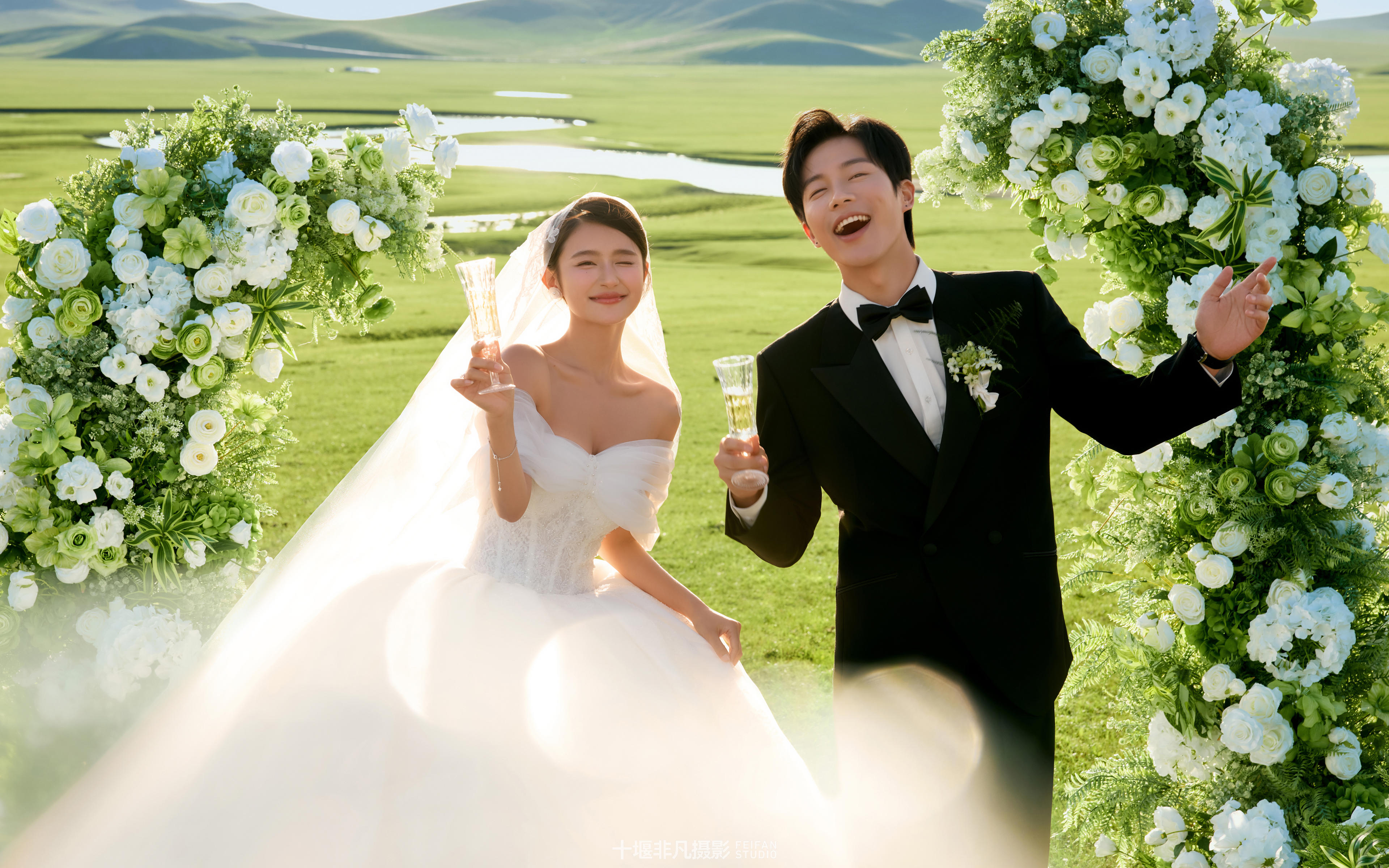 外景目的地婚纱婚纱照~