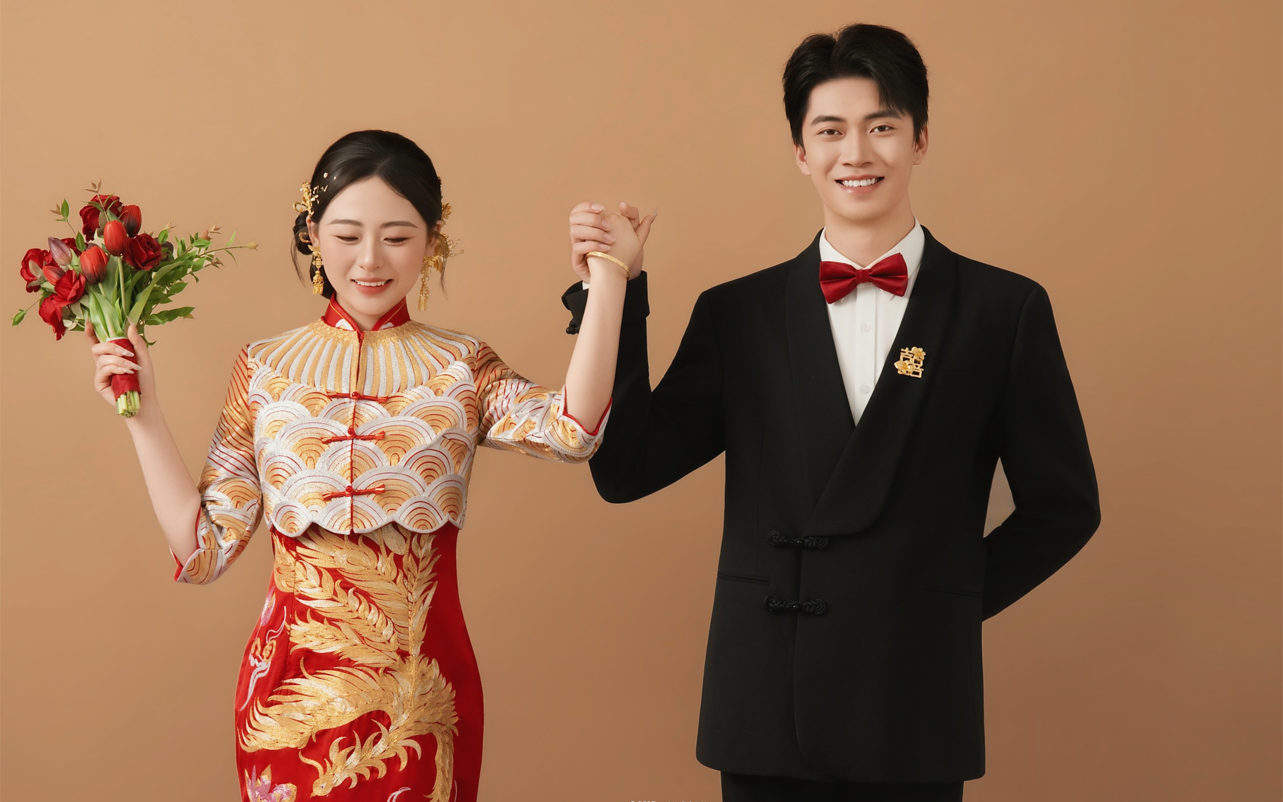 听劝！备婚姐妹直接抄这组新中式婚纱照！