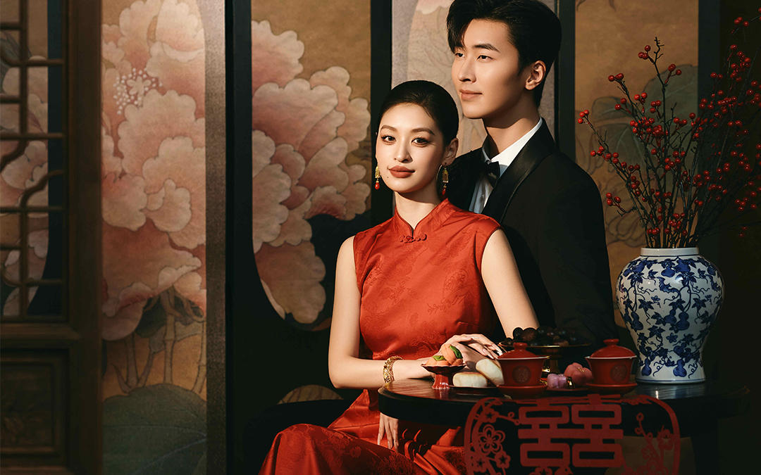 【西北龍攝影】古韻復(fù)古旗袍婚紗照