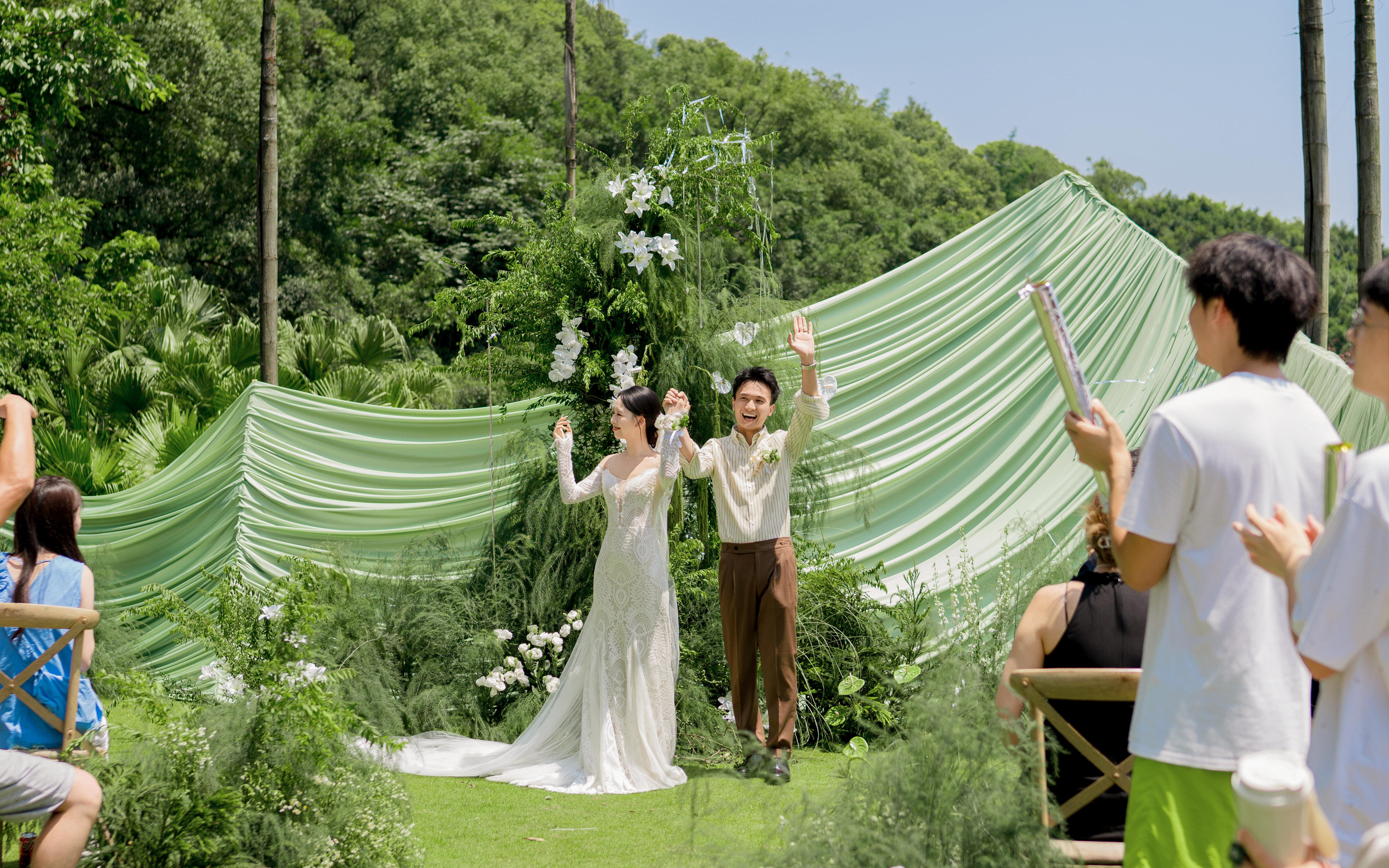 韩式简约草坪婚礼