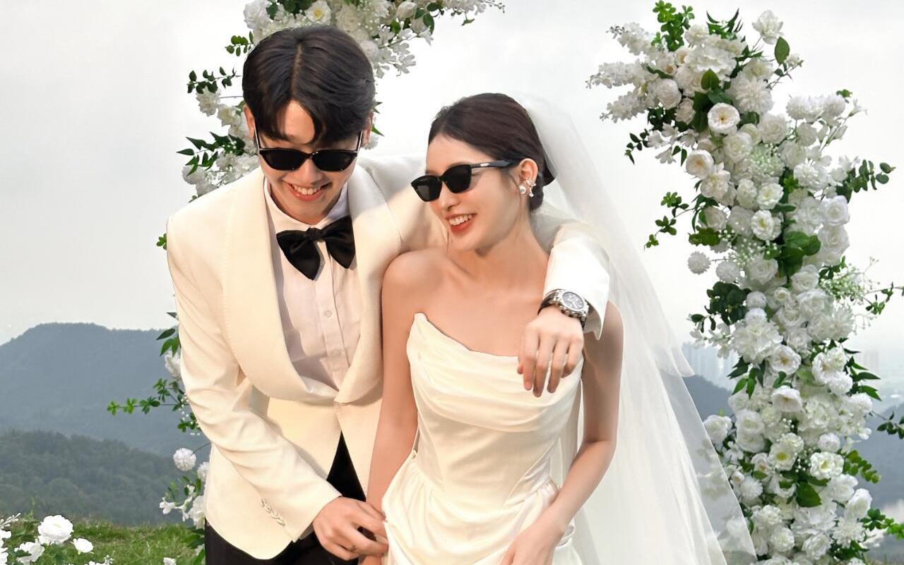 我的婚纱照被拍成了目的地婚礼💍