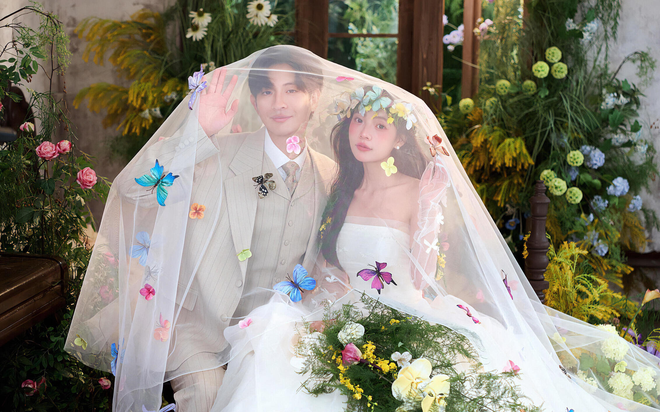 【春夏花房婚纱照系列】