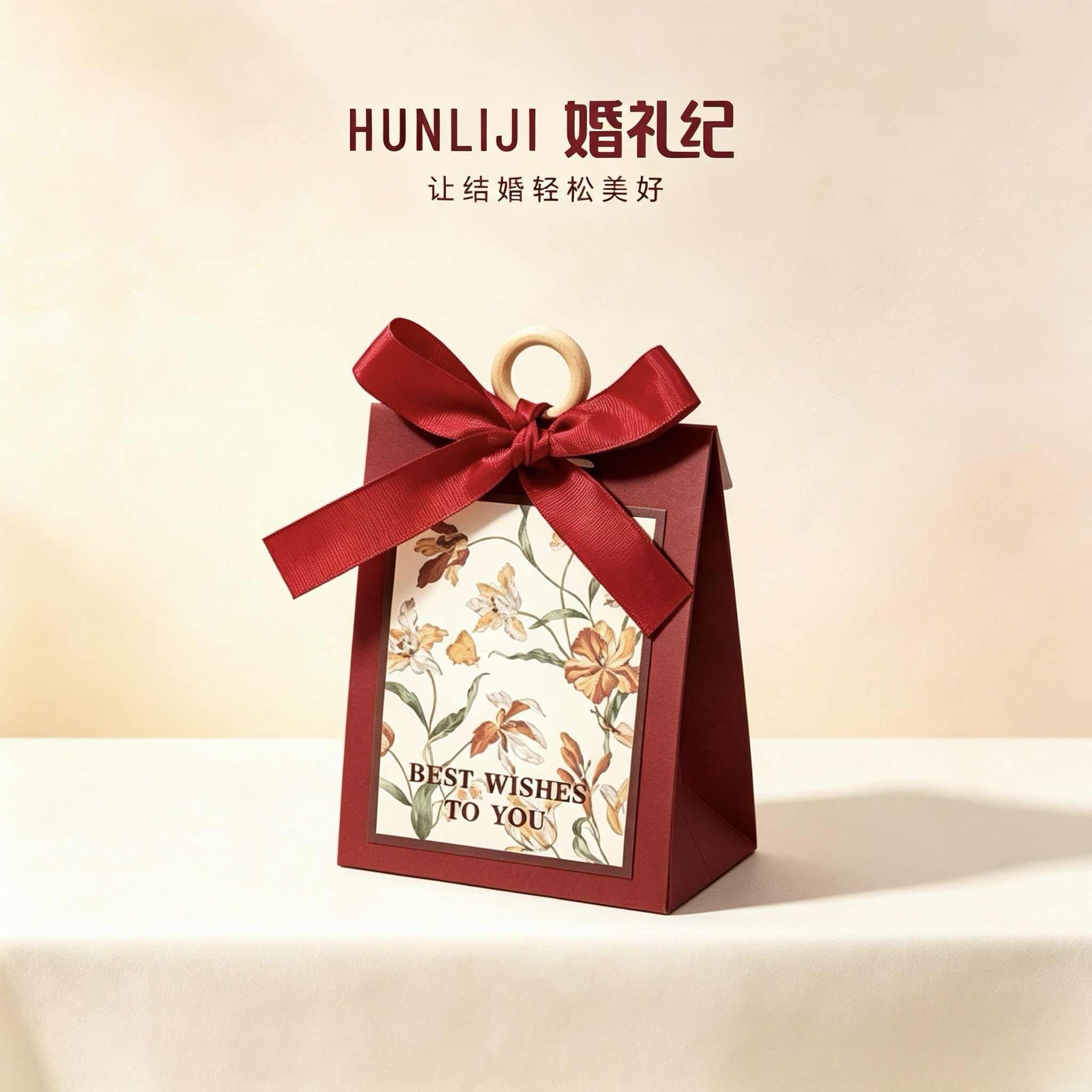 包好发货 成品喜糖套餐简约花卉 喜糖+喜糖盒【成品喜糖不支持退换】