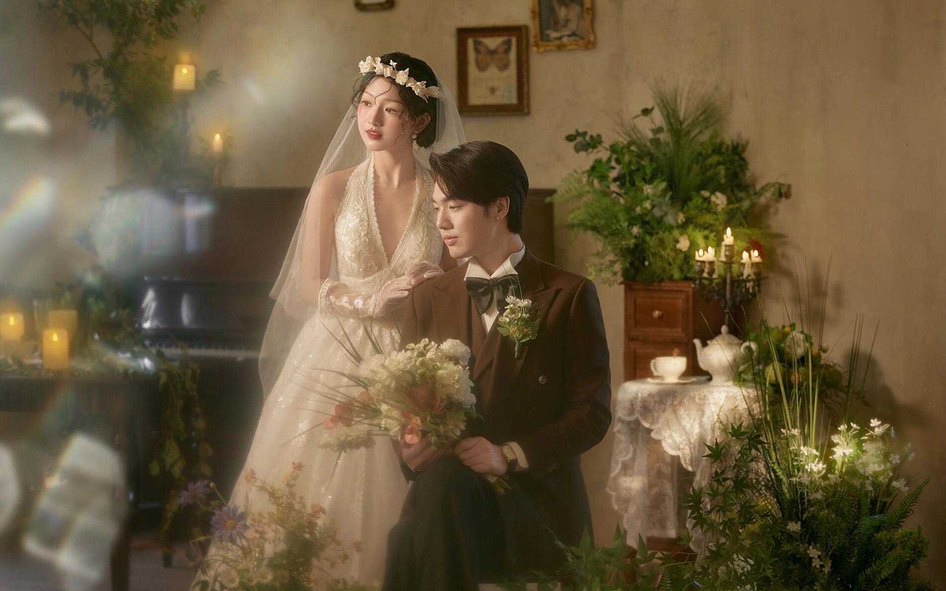 【小众法式】法式复古婚纱照建议姐妹们放心冲