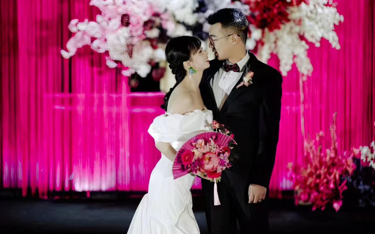 美式复古小众婚礼简约 奶咖色