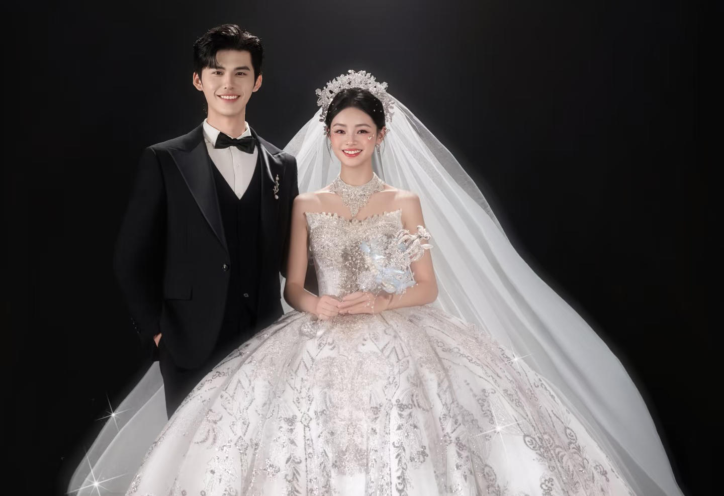 【優(yōu)格】氛圍感之神！無法拒絕的黑底光影婚紗照