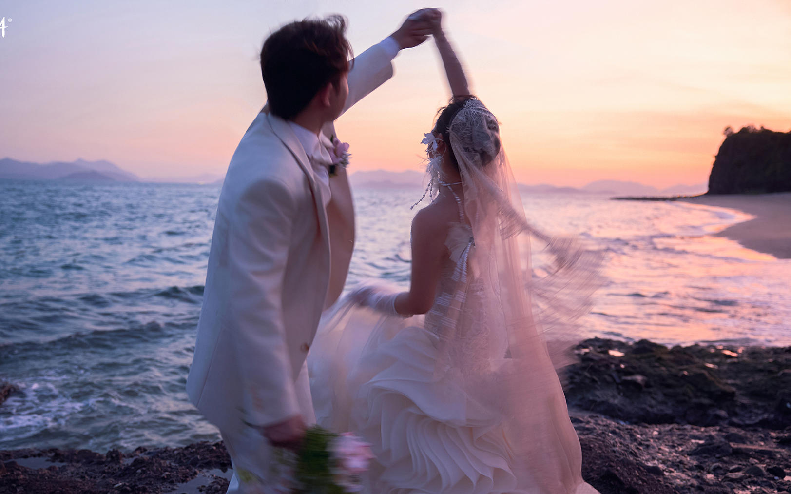 【真实客片】海景婚纱照丨王竹尧&杨雅妮