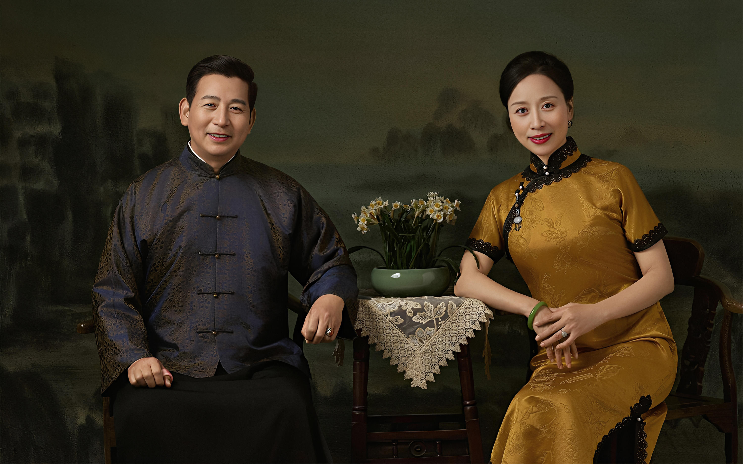 光合流年婚纱摄影 雨景 雪景 美人鱼场景 