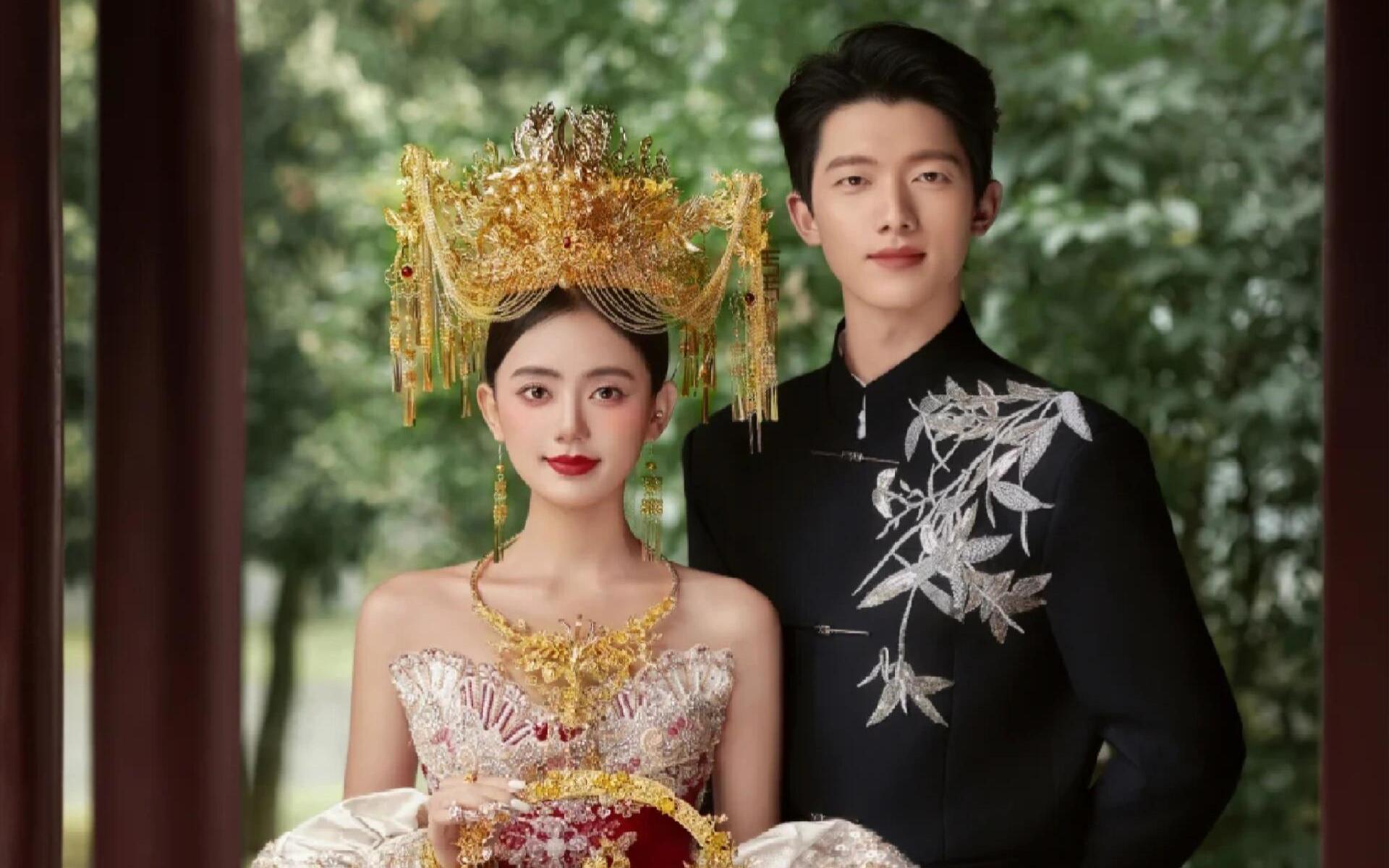 誰拍誰好看的無錫國風婚照，大氣到骨子里