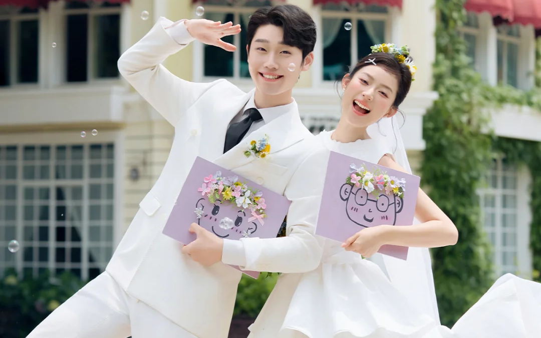 年轻人都爱自由感婚纱照❗️生命力max❤
