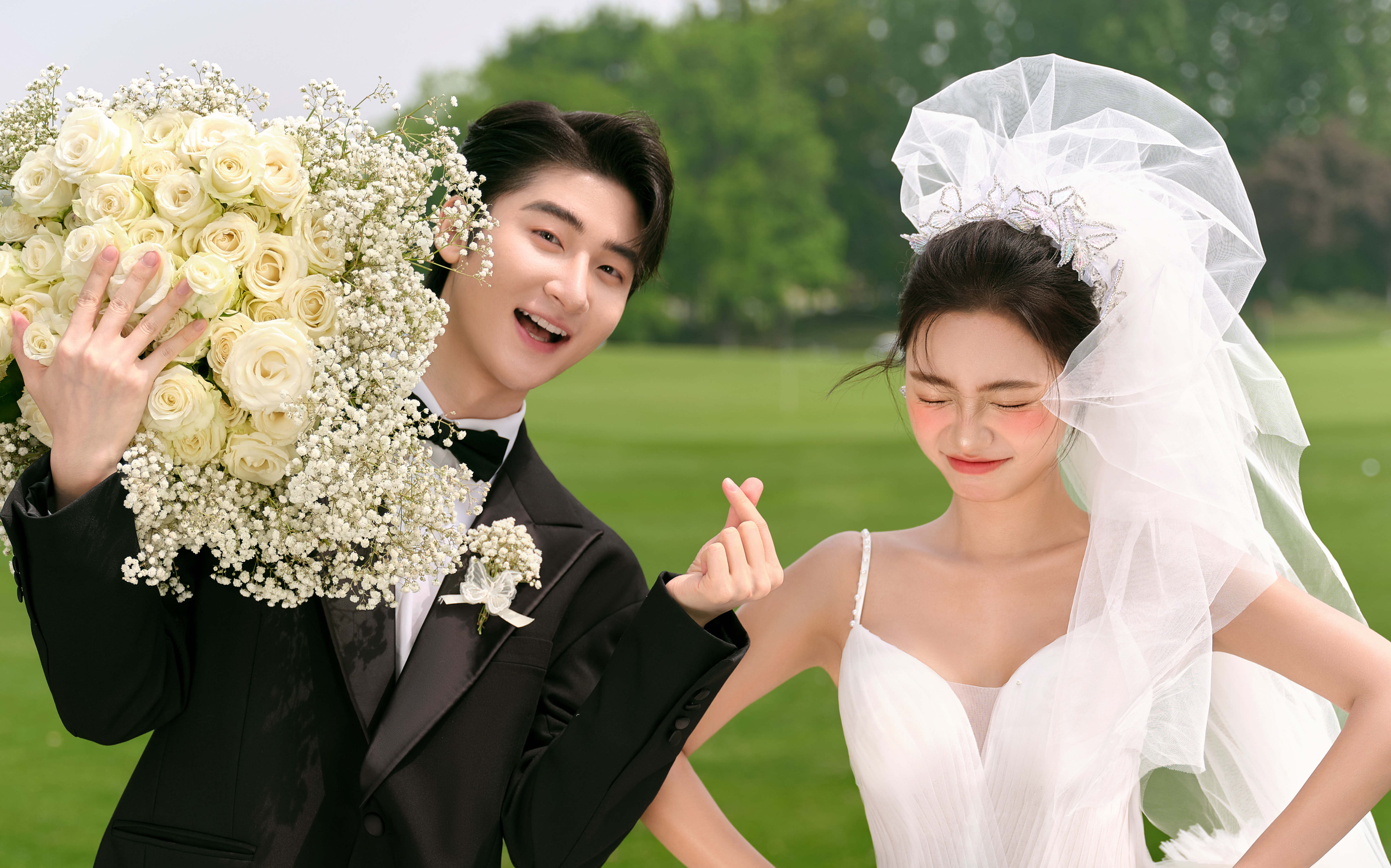 是心動吖??我拍到了少女感滿滿的婚紗照！