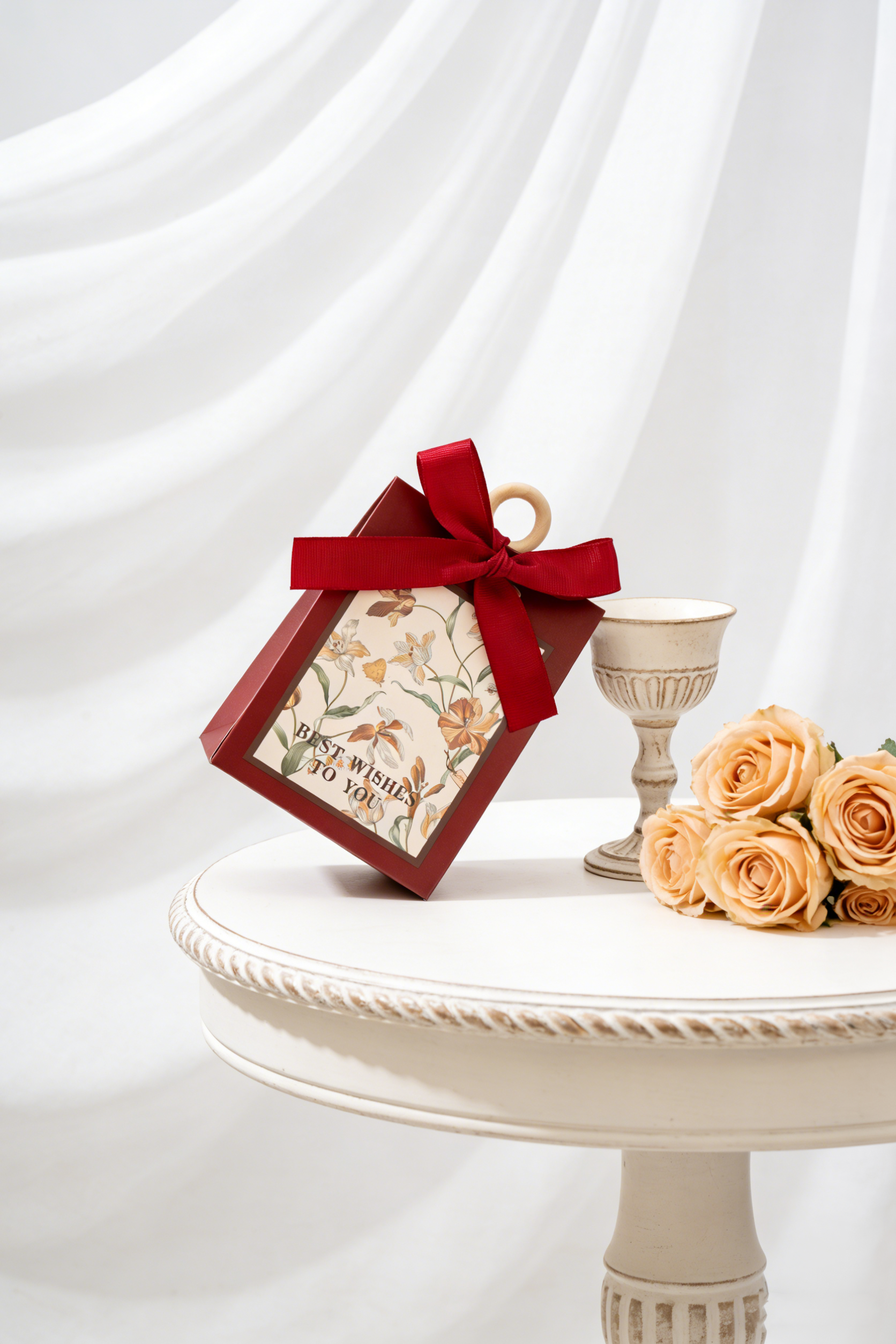 包好发货 成品喜糖套餐简约花卉 喜糖+喜糖盒【成品喜糖不支持退换】