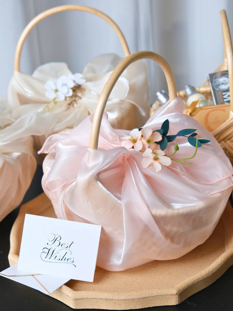 流光系列 伴娘伴手礼女森系手提篮高级感结婚答谢S2397