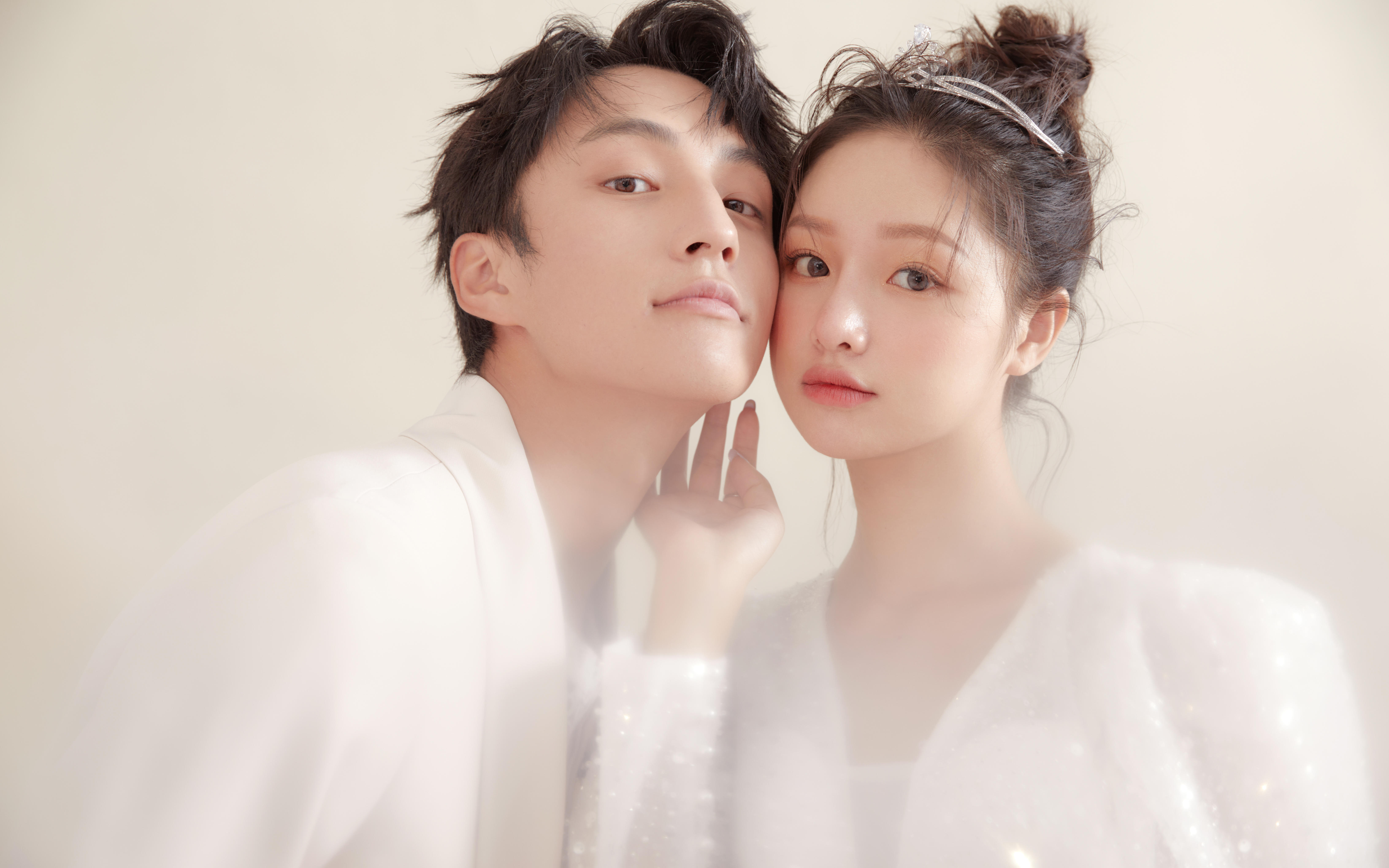 小清新文藝情侶婚紗照