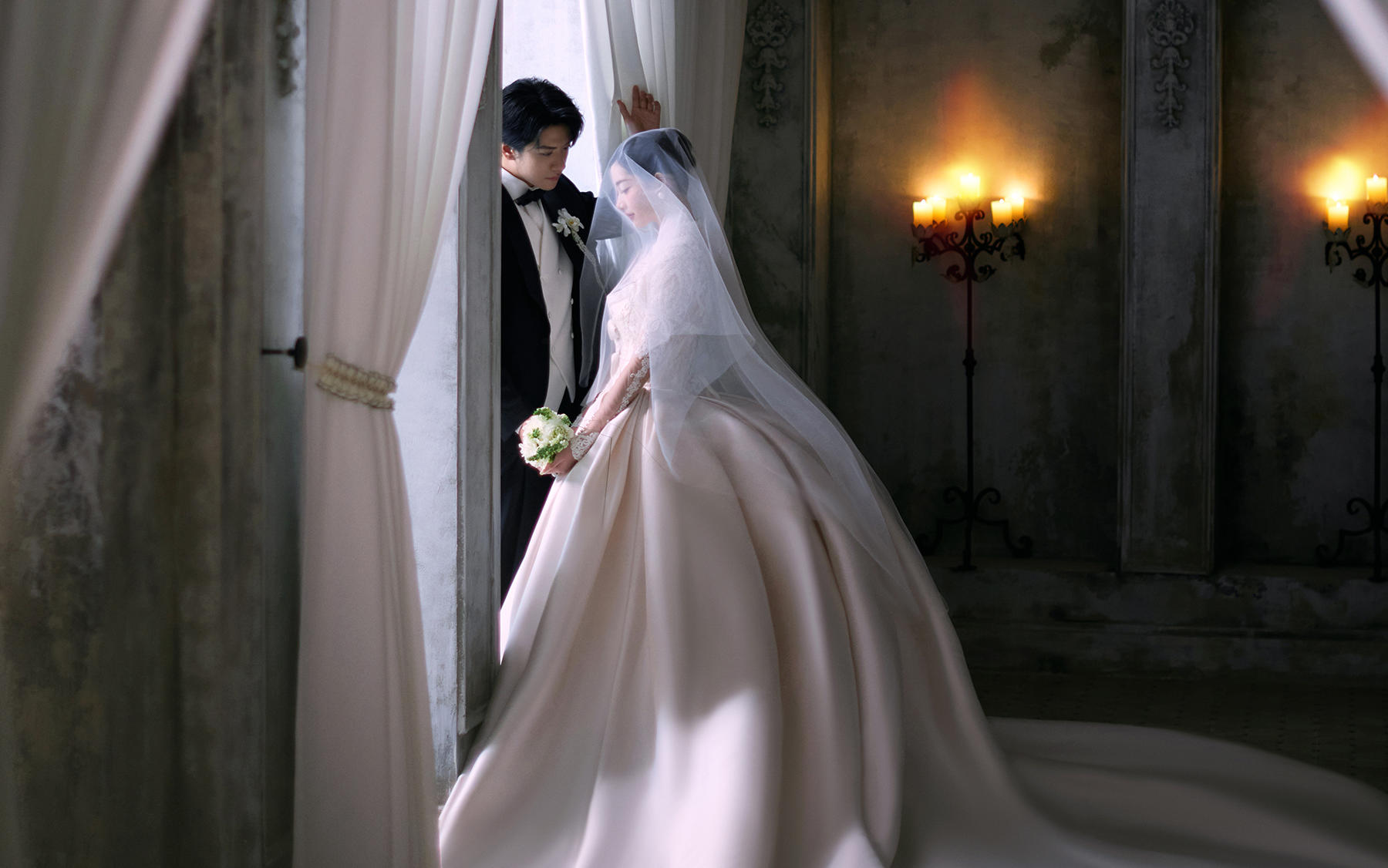 【真實(shí)客片】法式婚紗照丨劉浩文&劉曉彤