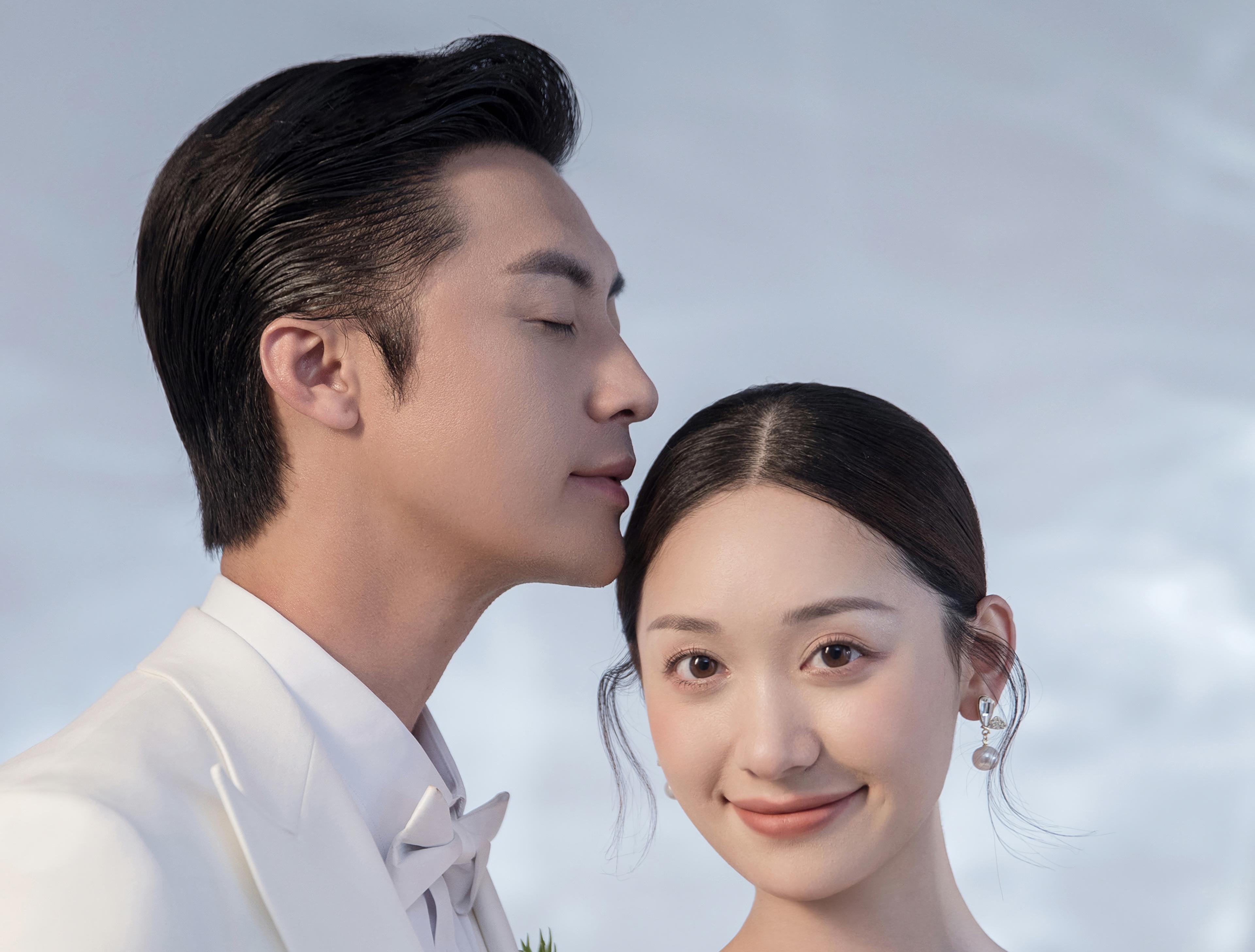百变不如经典，内景极简韩式风婚纱照