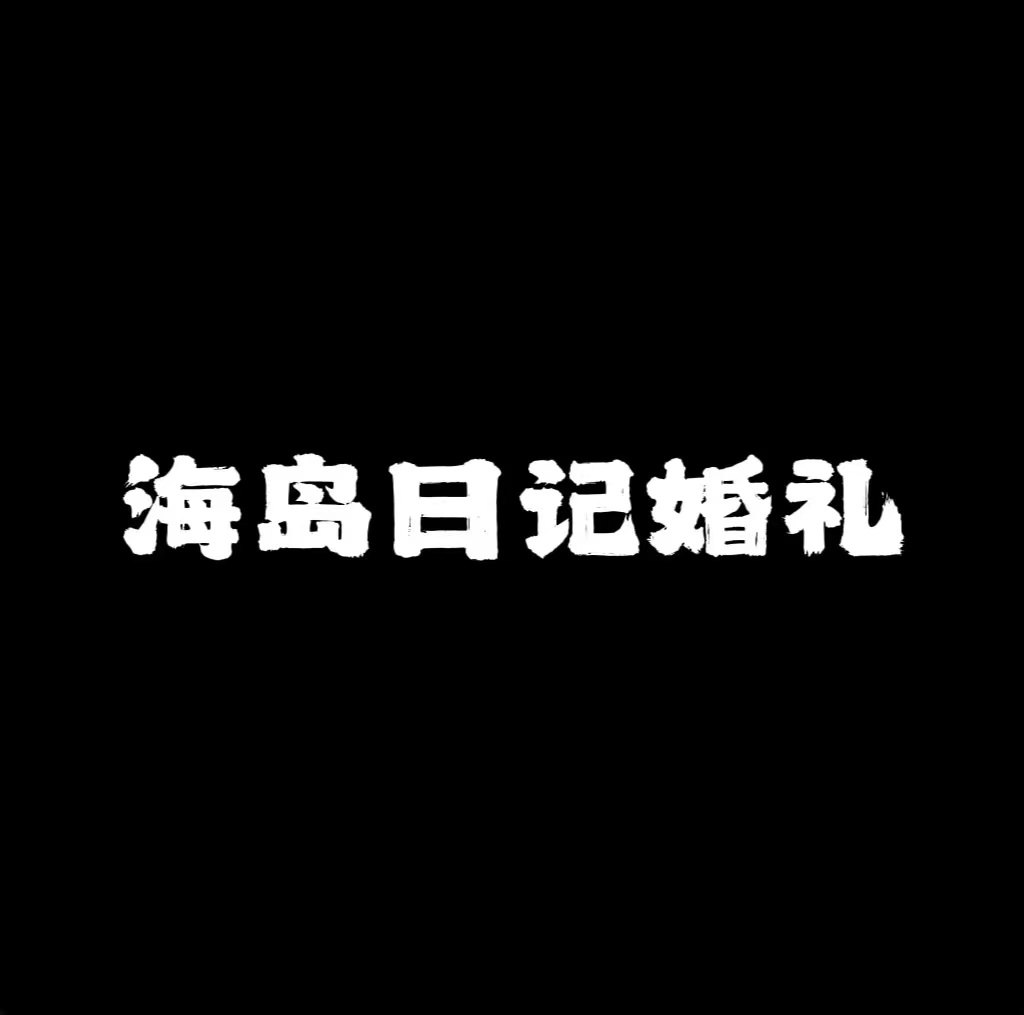 海岛日记婚礼