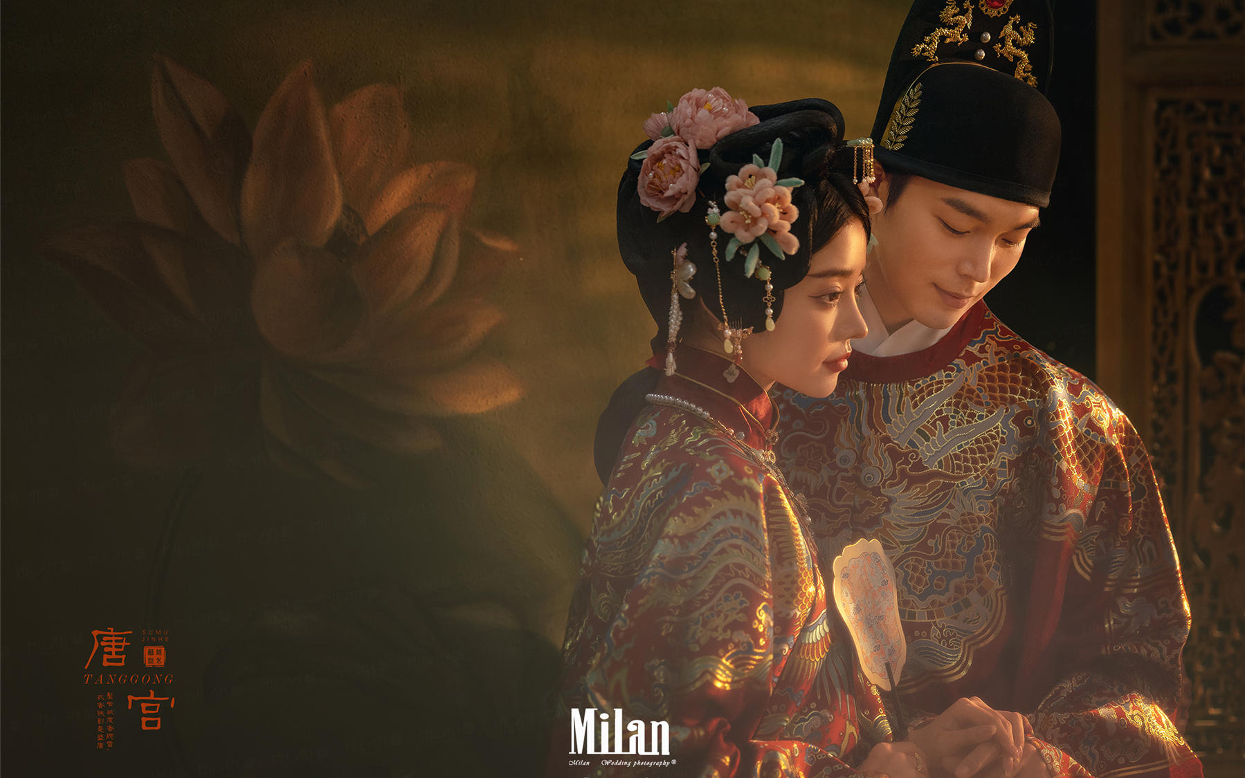 把 “唐宮夜宴” 穿在身上拍婚紗照是什么體驗(yàn)？