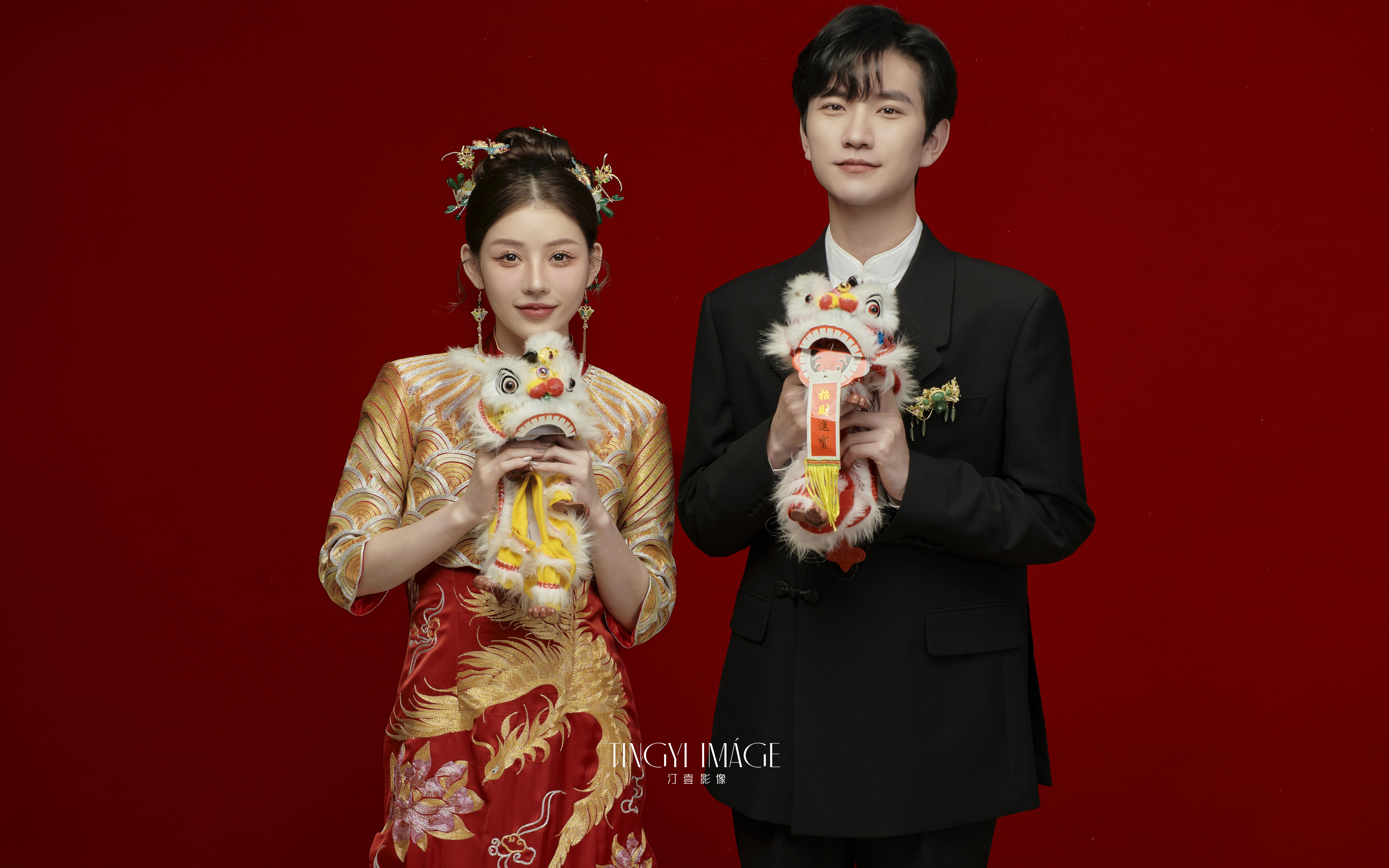 喜字燈籠掛滿心里！這組喜嫁婚紗照被夸爆了