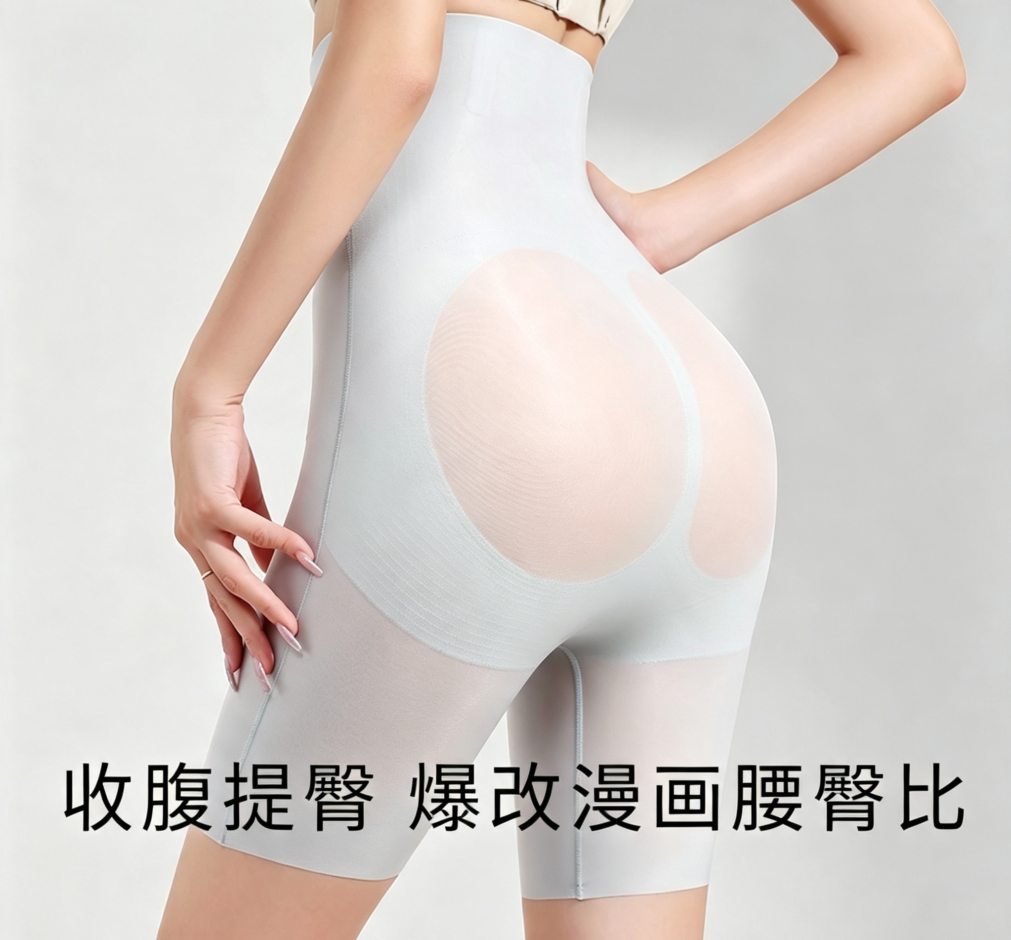 婚纱收腹提臀裤 高腰无痕隐形打底透气