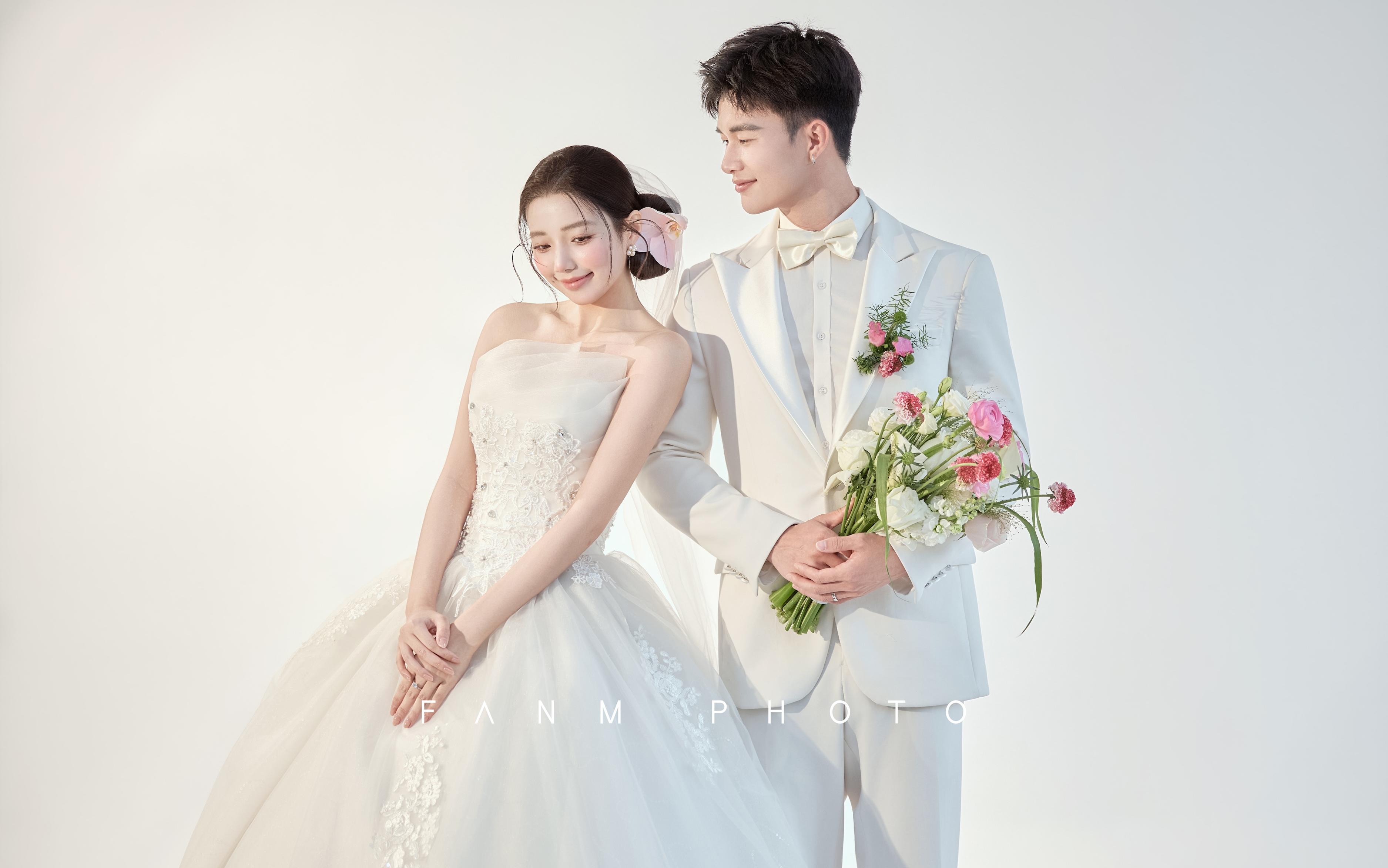 梵夢?原創(chuàng)｜韓式極簡白紗，定格溫柔儀式感