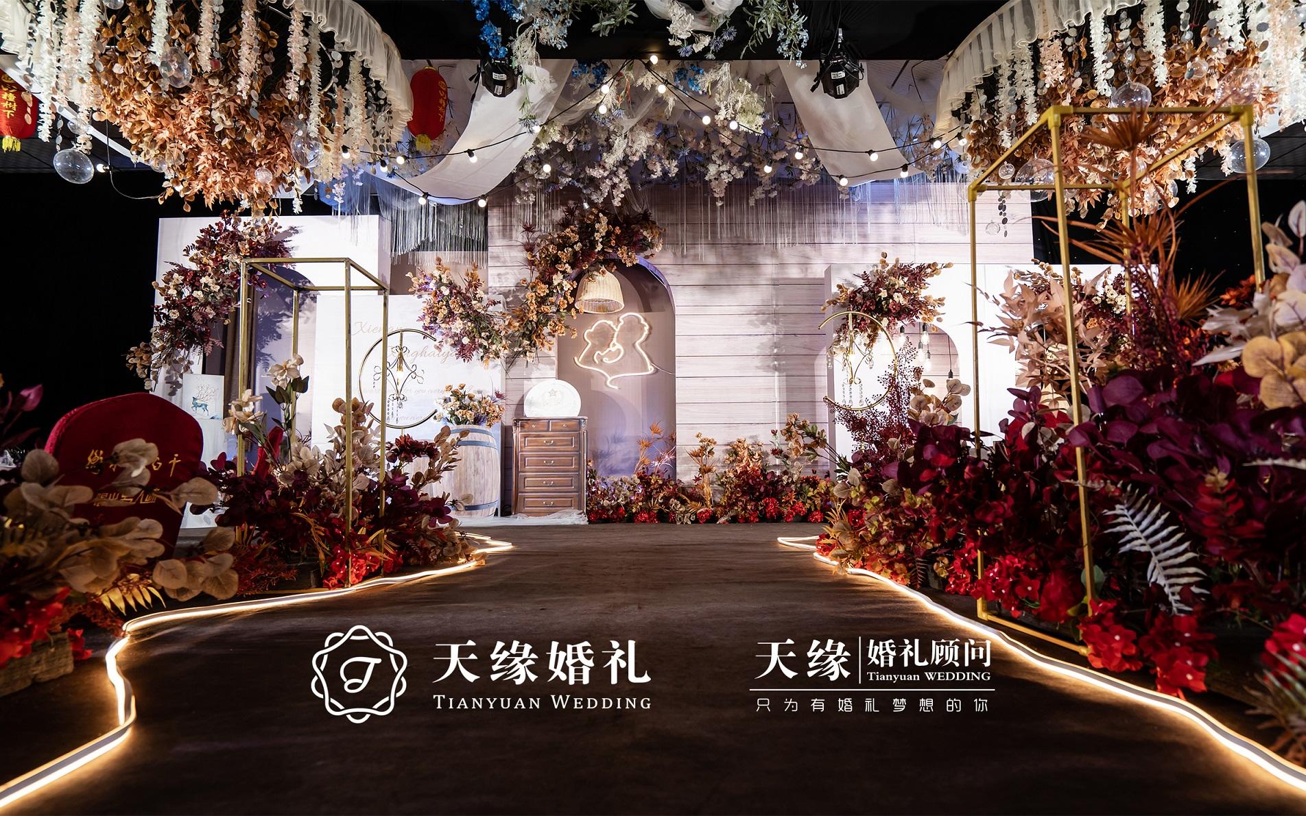 天缘婚礼-复古田园风--优雅法式棕色调