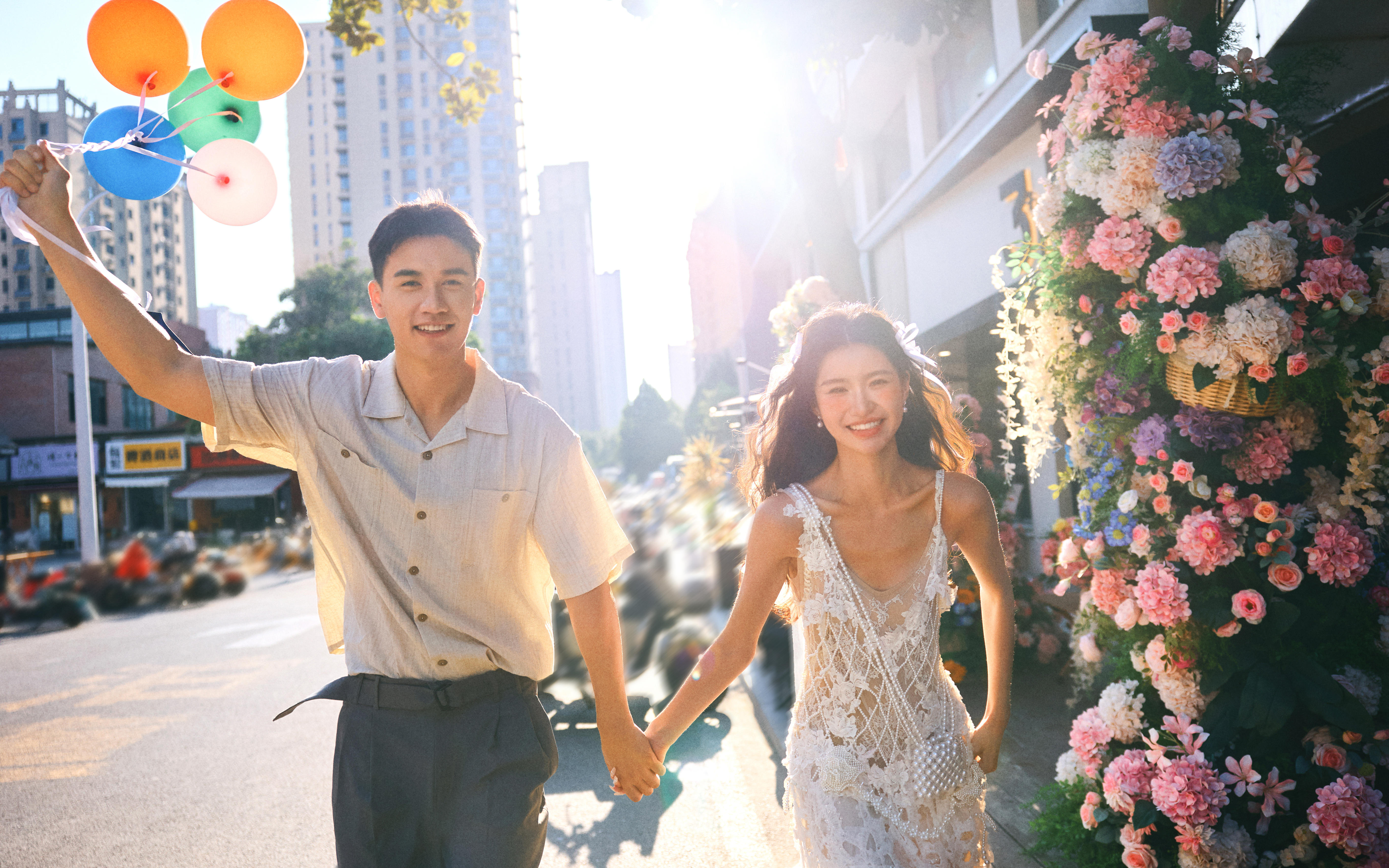 00后喜歡的生命力婚紗照！熱烈奔放