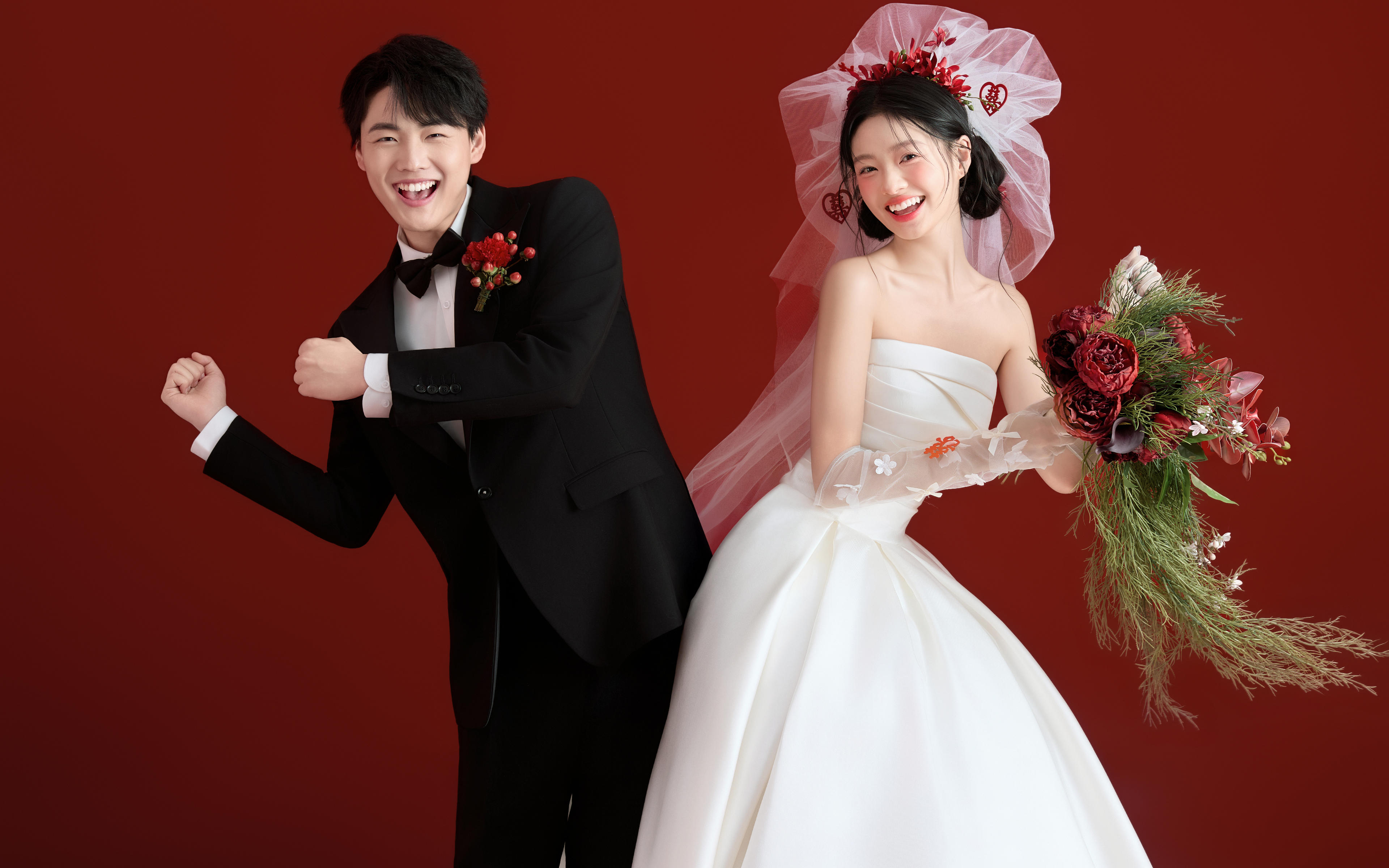 【藝格攝影】紅妝映囍，佳偶天成