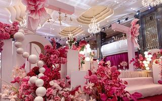 MEMO美慕|高级氛围玫粉色花园婚礼