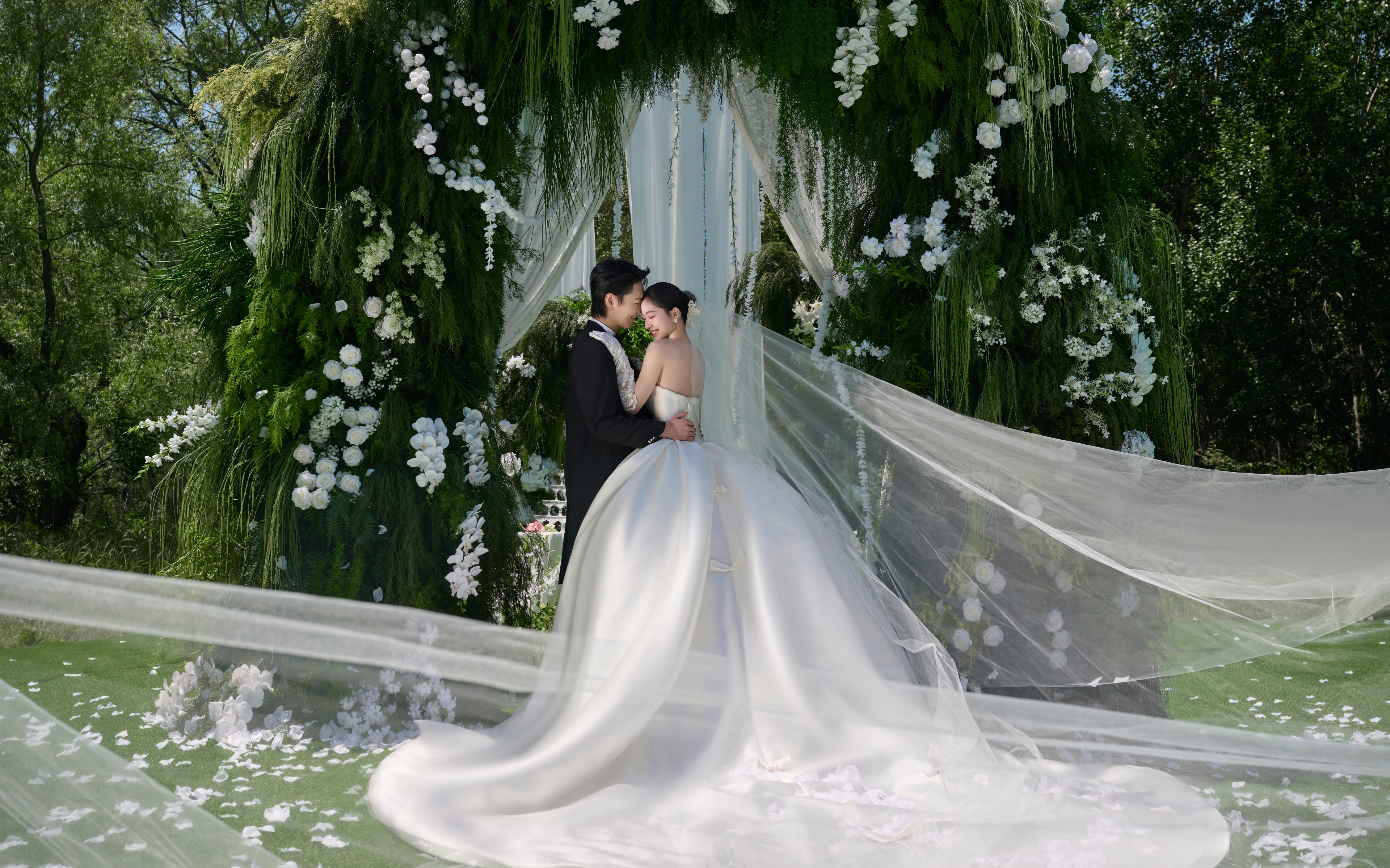 天呐！比电影还美的目的地婚礼婚纱照我拍啦