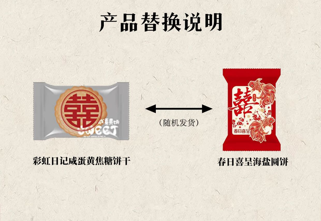 喜韵兰竹 喜糖+喜糖盒 套餐成品包好发货【不支持退换】