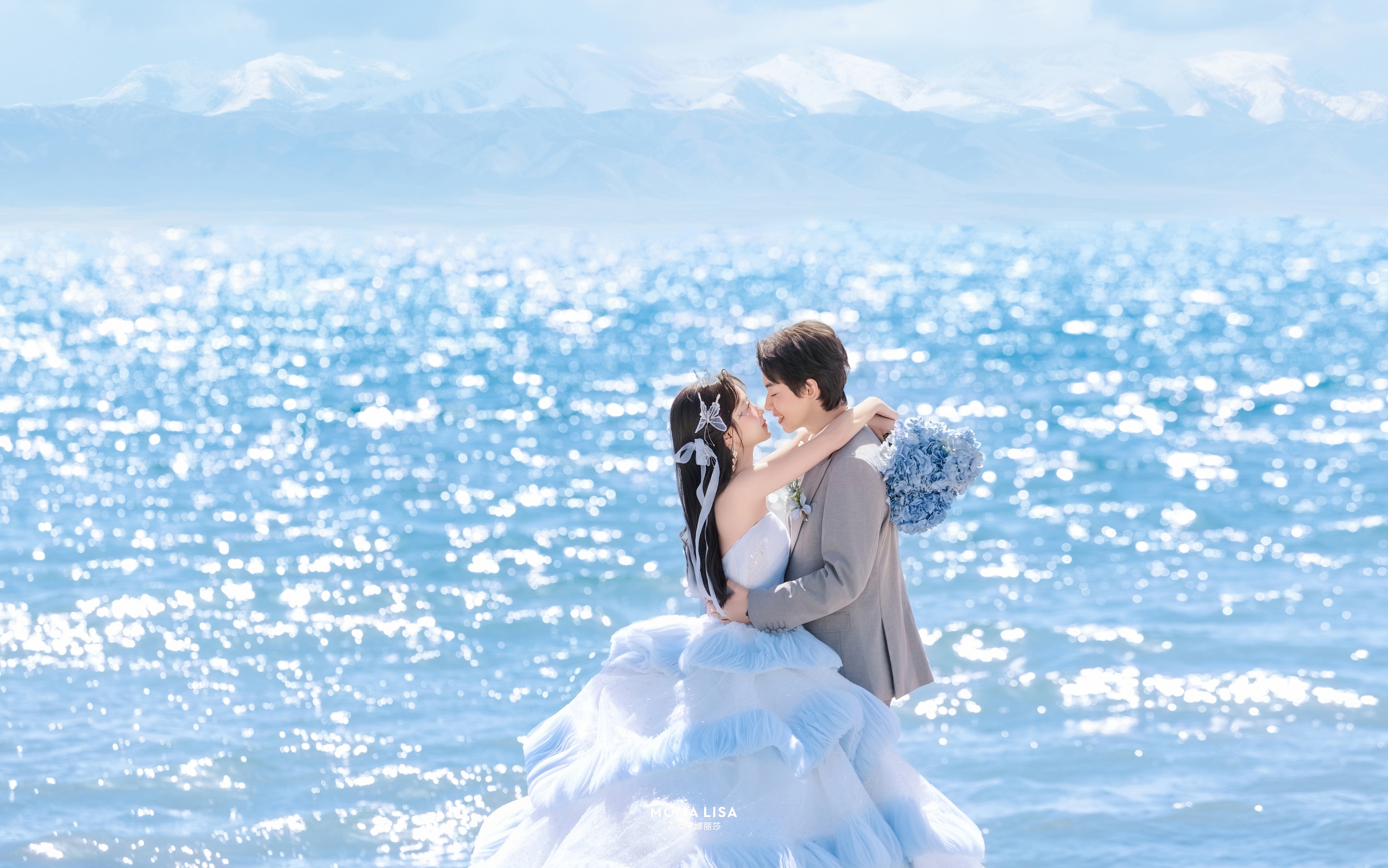 客片 | 青海湖公主婚纱照美到失语💙