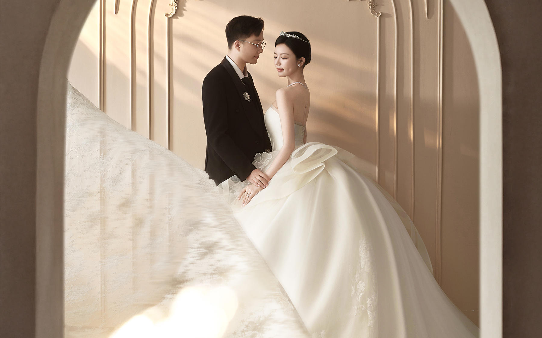 【真實(shí)客片】主紗婚紗照丨周佳鵬&彭朵